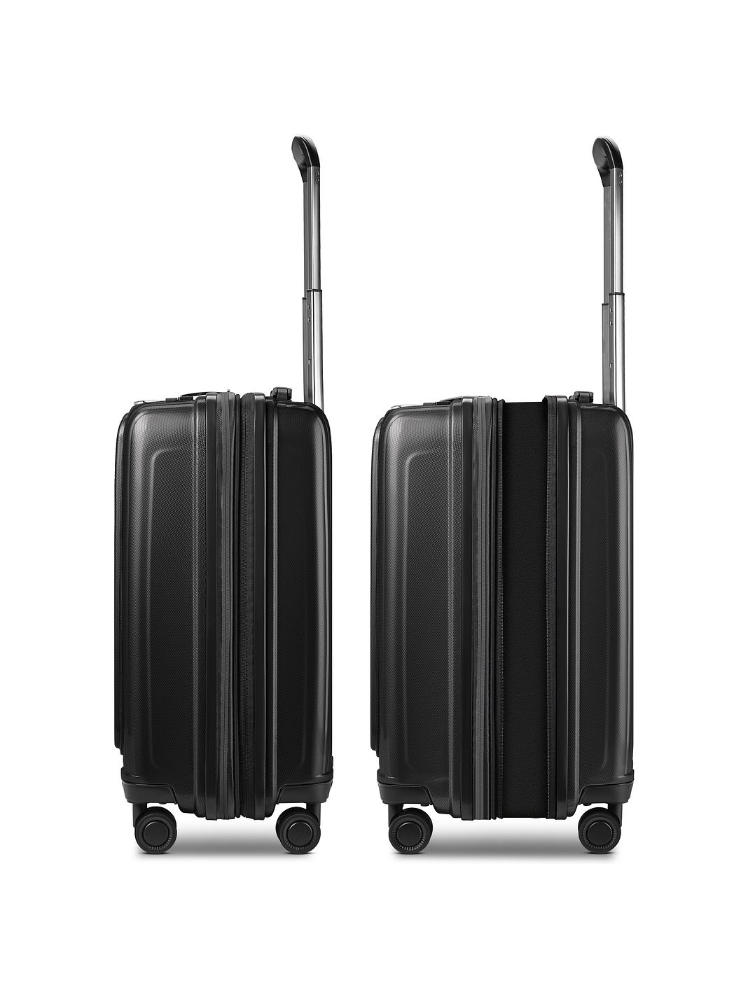 Redolz Essentials 14-resväskset med 2 delar: Handbagageväska med expansionsveck + Sminkväska