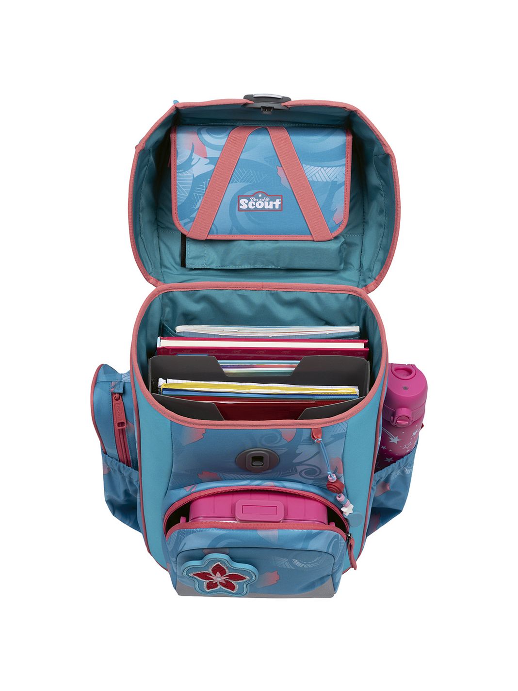 Scout Neo Exklusiv Safety Light Set di borse per la scuola 5 pezzi Scout Neo Exklusiv Safety Light Set di borse per la scuola 5 pezzi