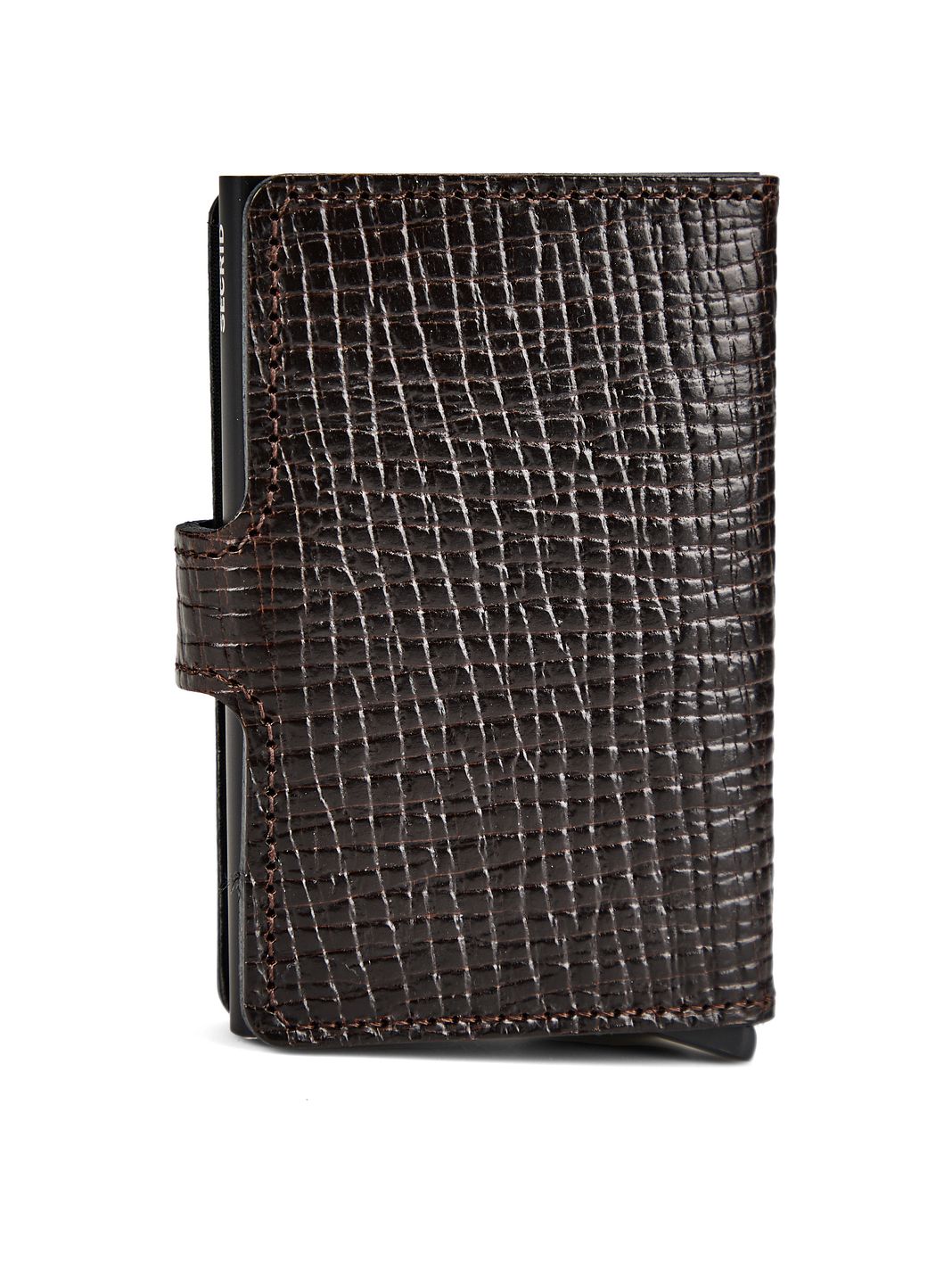 Secrid Miniwallet Cartera Bloqueo RFID Piel natural 6 cm