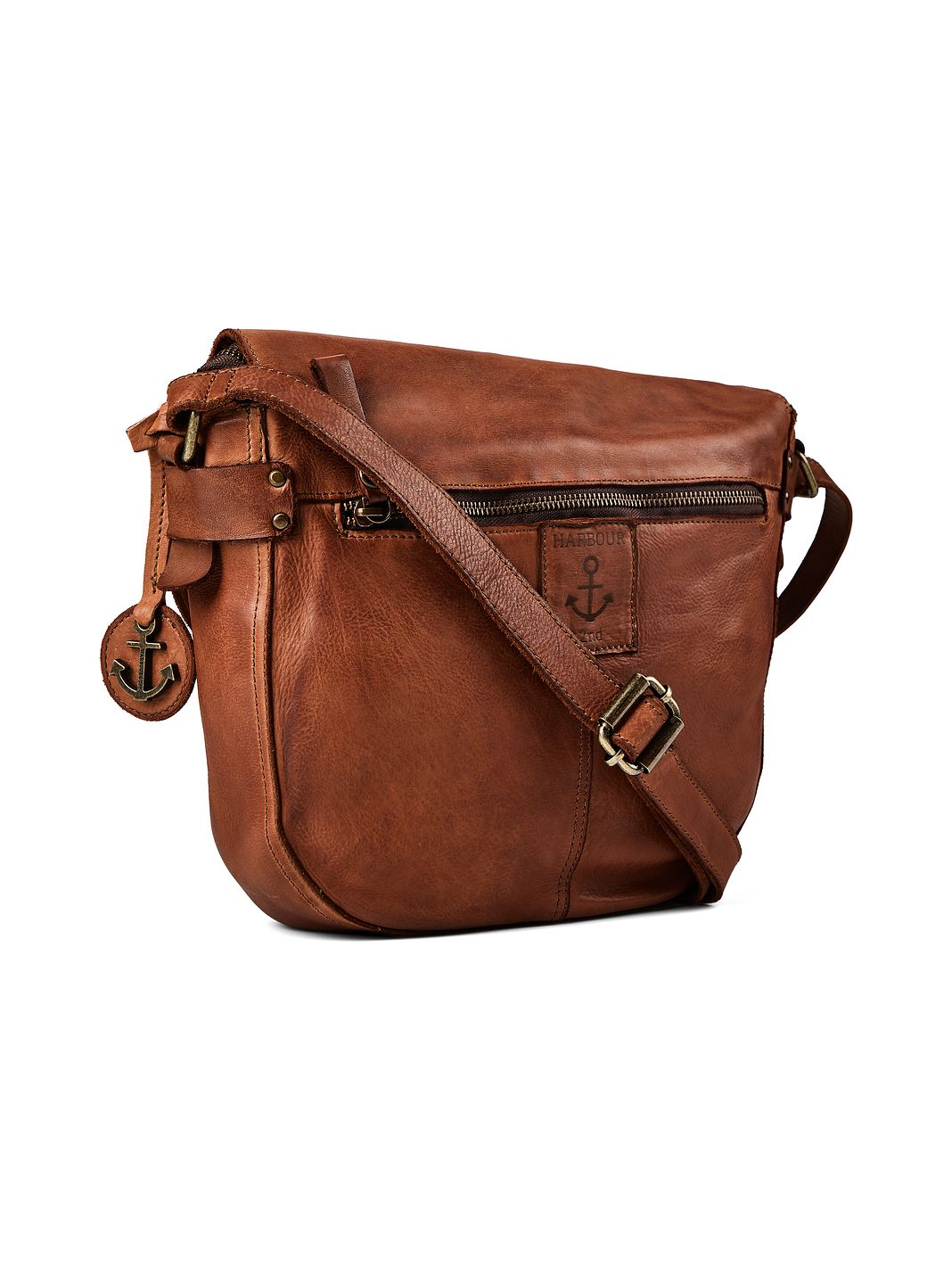 Harbour 2nd Urban Poets Crossbody-laukku Nahka 29 cm Harbour 2nd Urban Poets Crossbody-laukku Nahka 29 cm