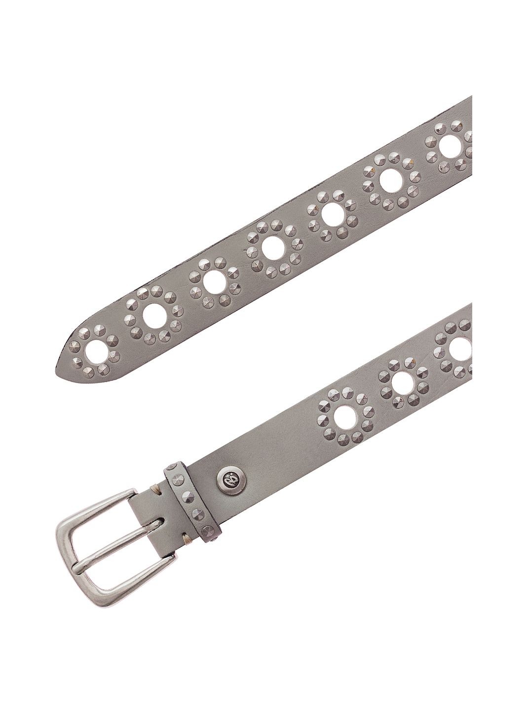 b.belt Cintura con borchie Vera Pelle