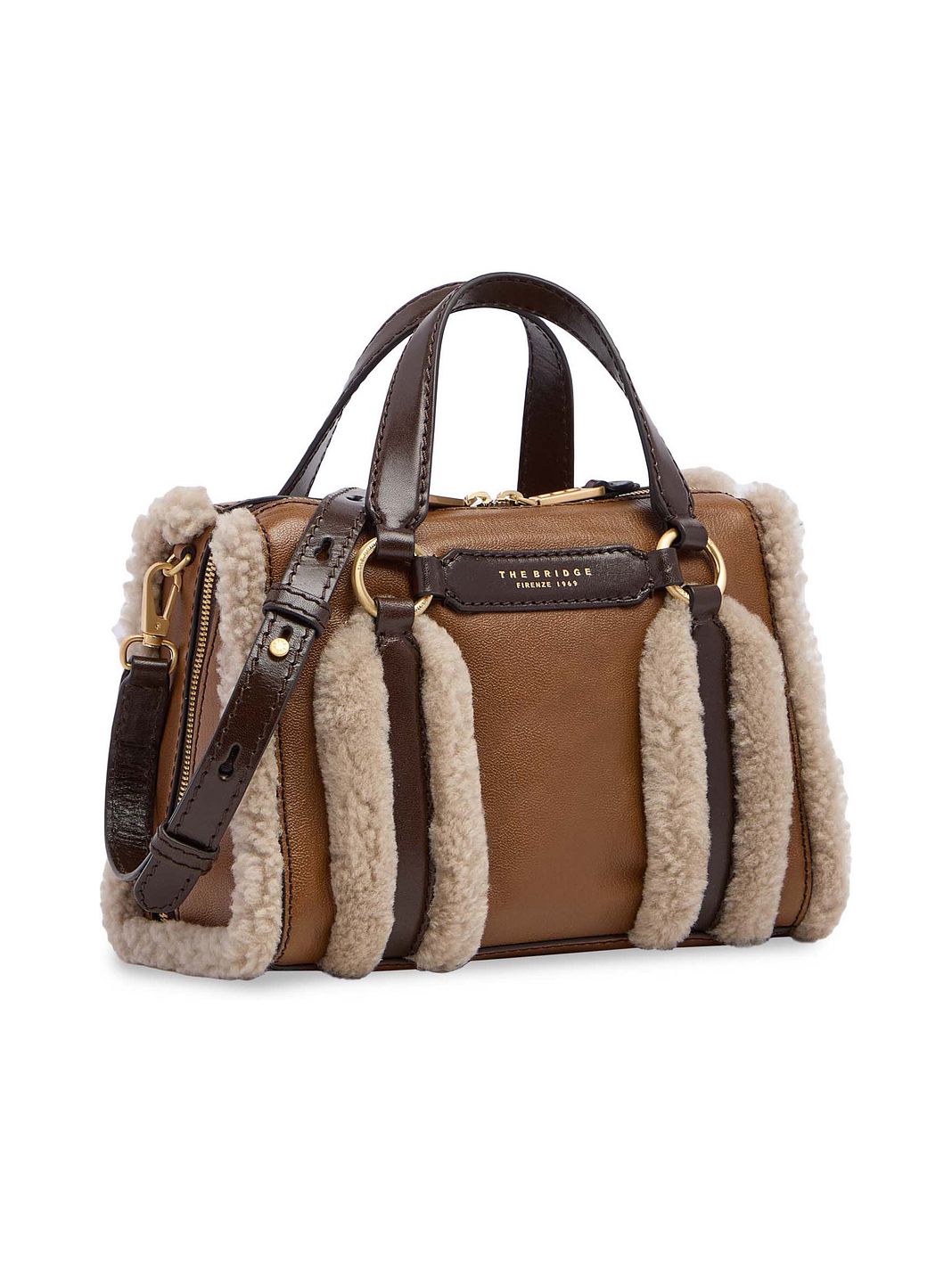 The Bridge Laura Bolso Piel natural 25 cm The Bridge Laura Bolso Piel natural 25 cm