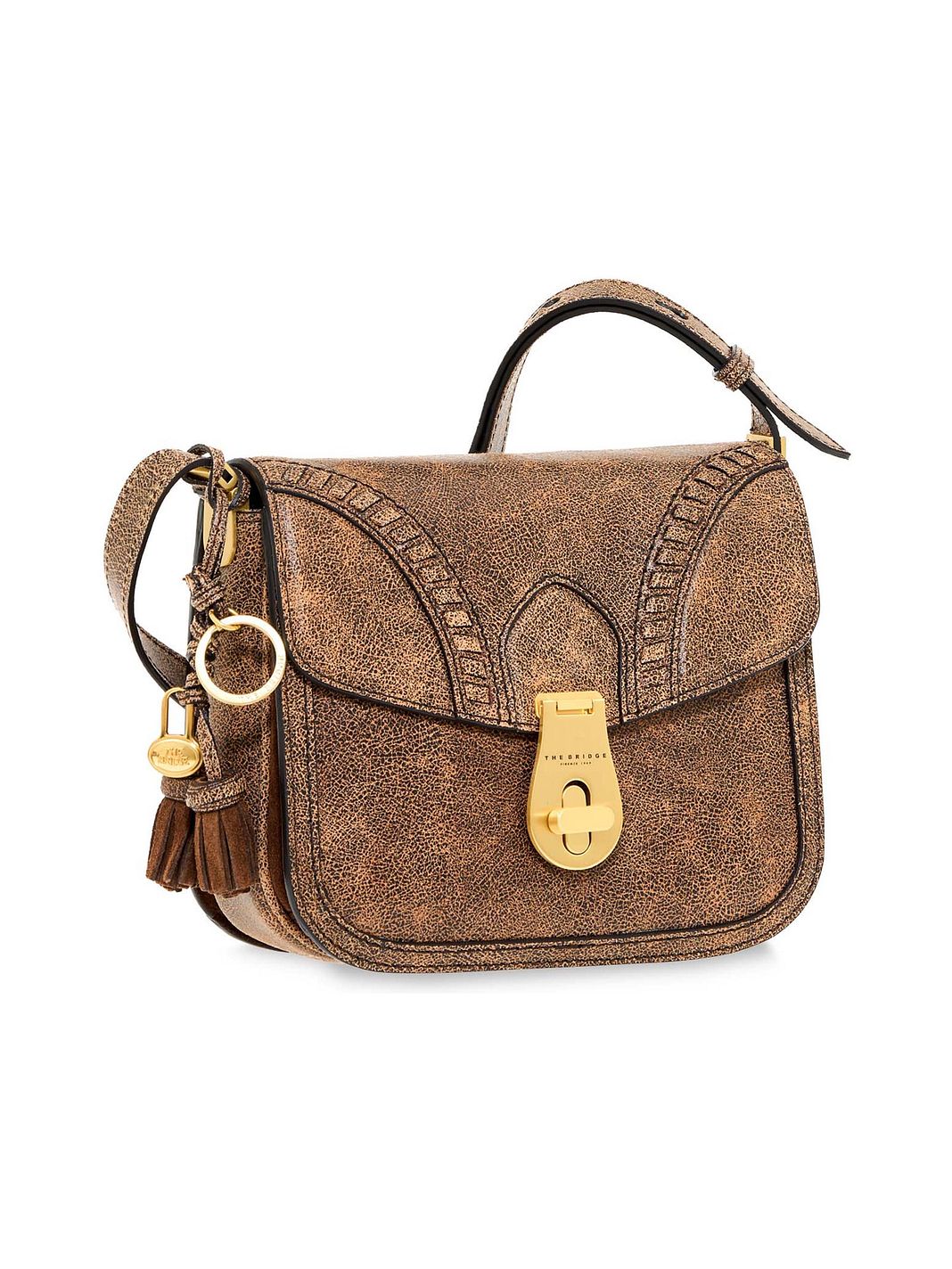 The Bridge Mia Borsa a tracolla Vera Pelle 22 cm
