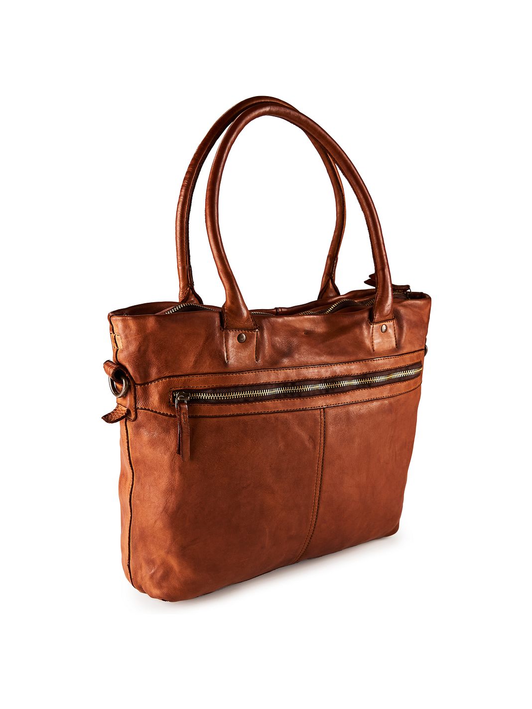 Harold's Submarine Borsa shopper Vera Pelle 43 cm