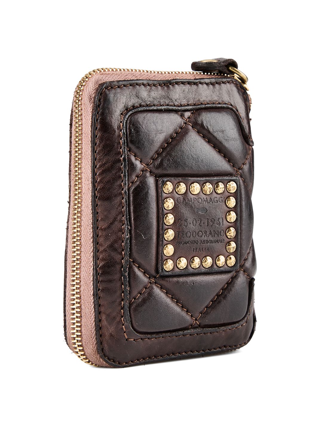 Campomaggi Tosca Portafoglio Protezione RFID Vera Pelle 13 cm