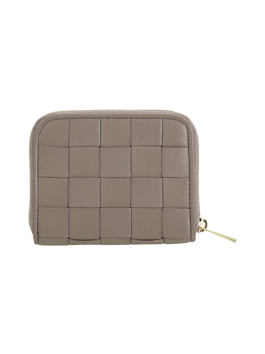 DuDu Woven Cartera Piel natural 10 cm DuDu Woven Cartera Piel natural 10 cm