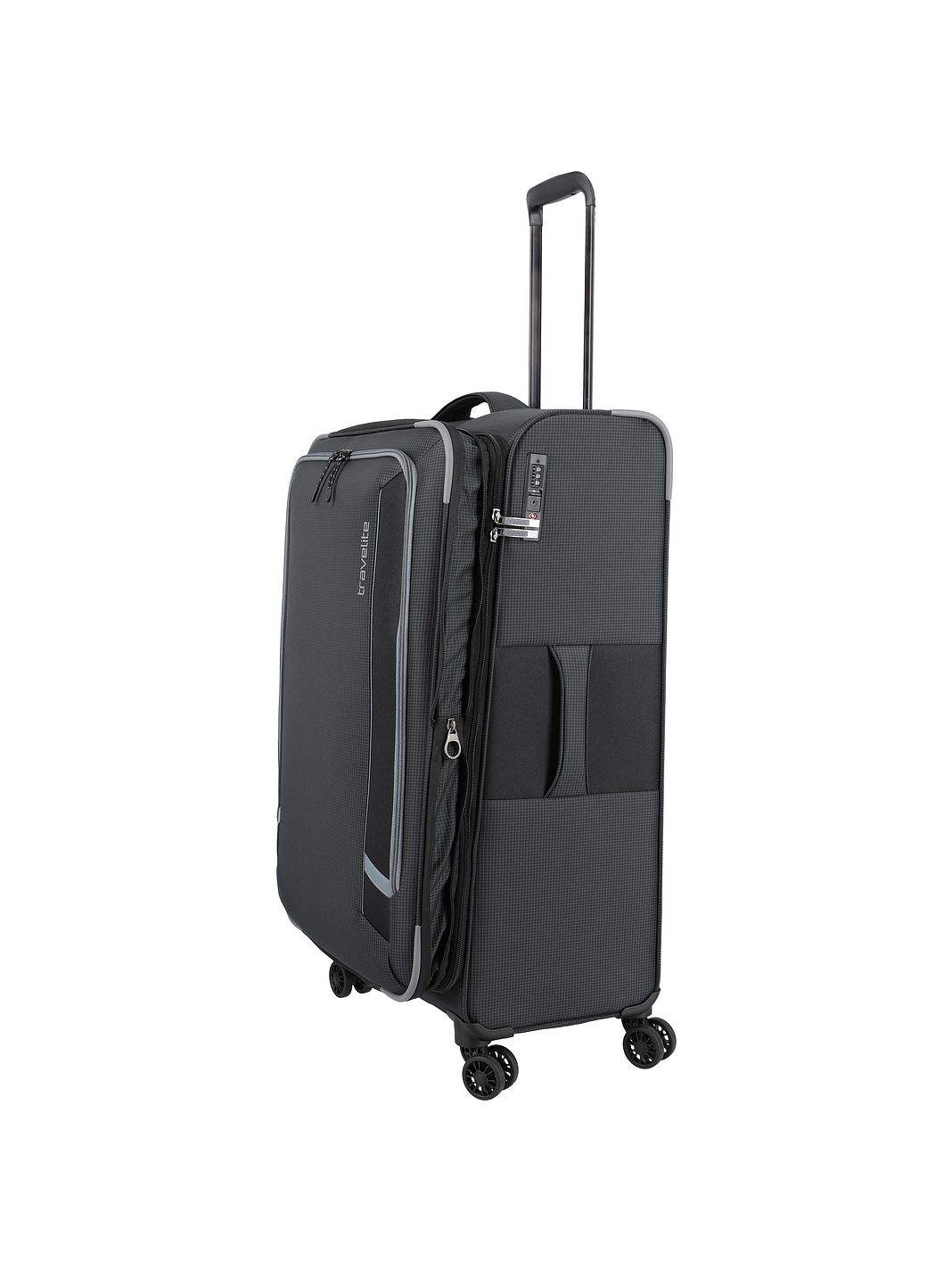Travelite Corsiica 4-pyöräinen vetolaukku L 77 cm Laajennettava Travelite Corsiica 4-pyöräinen vetolaukku L 77 cm Laajennettava