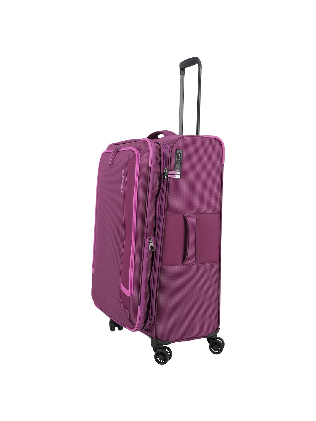 Travelite Corsiica 4-pyöräinen vetolaukku L 77 cm Laajennettava Travelite Corsiica 4-pyöräinen vetolaukku L 77 cm Laajennettava