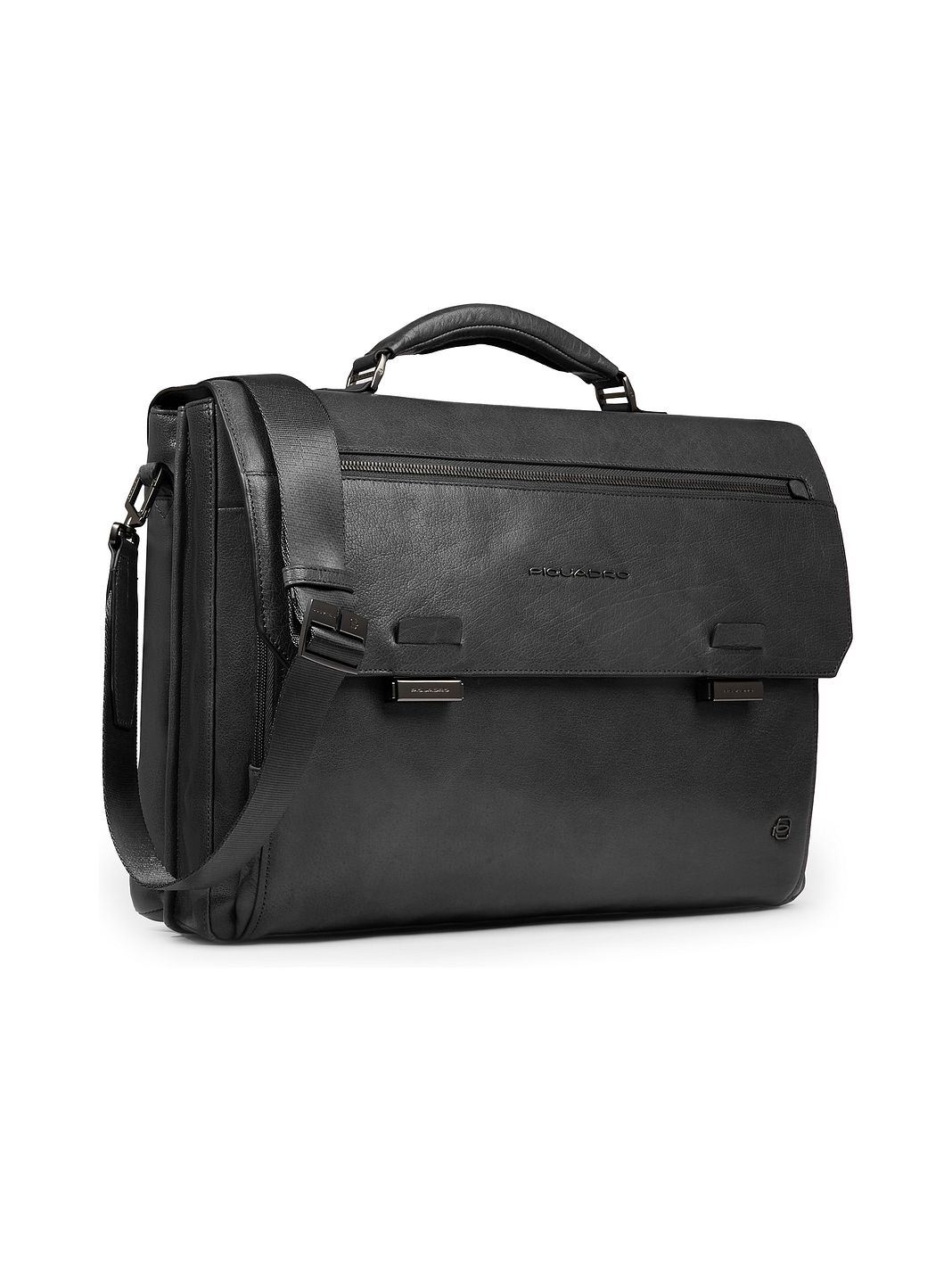 Piquadro Solm Cartella Vera Pelle 42 cm Vano porta PC Piquadro Solm Cartella Vera Pelle 42 cm Vano porta PC