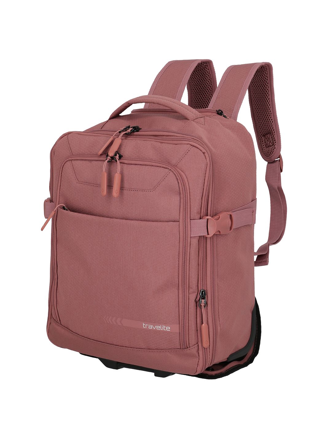 Travelite Kick Off 2-pyöräinen Reppu pyörillä 40 cm Kannettavan tietokoneen taskun syvyys