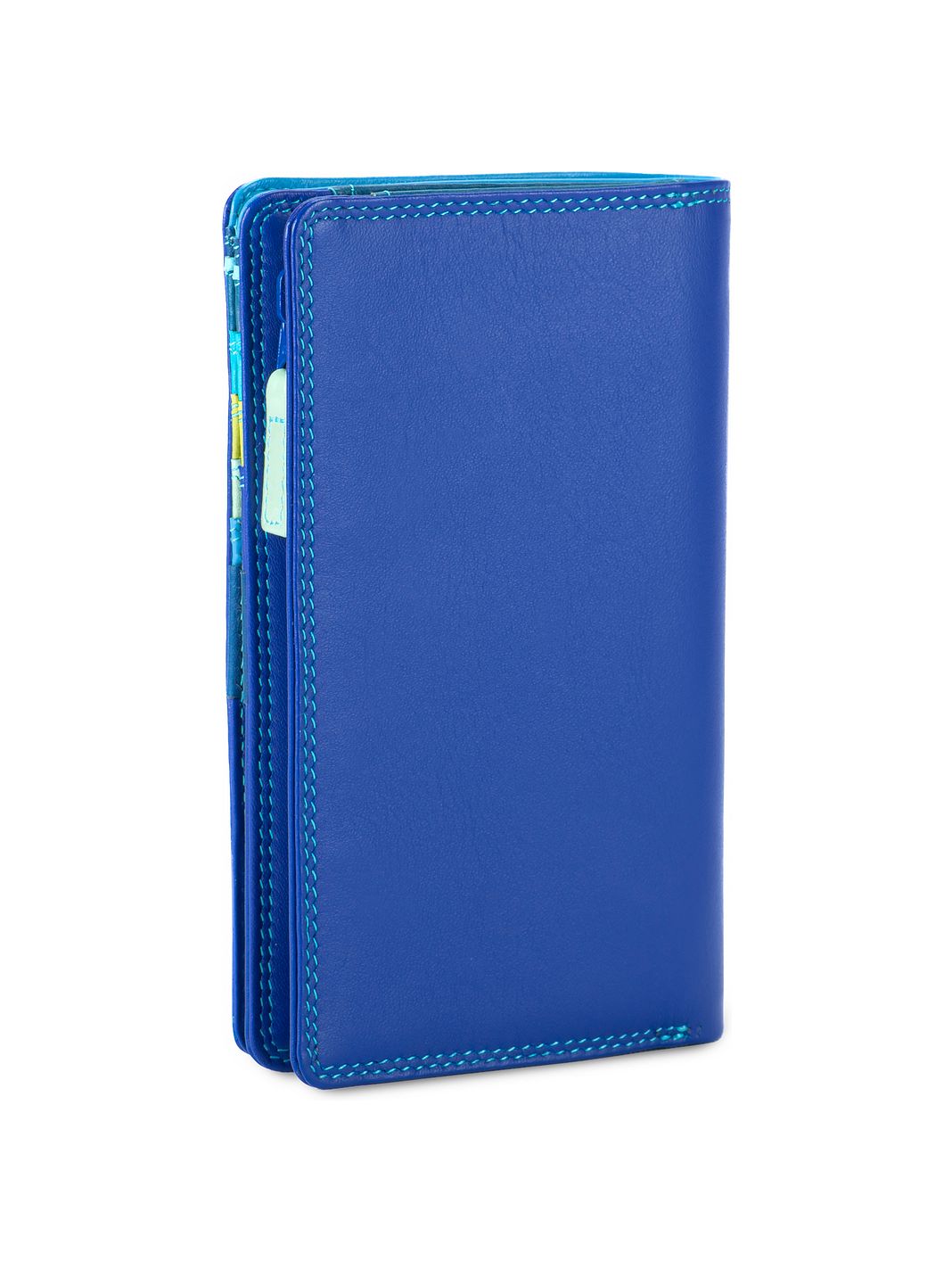 Mywalit Portafoglio Protezione RFID Vera Pelle 8 cm