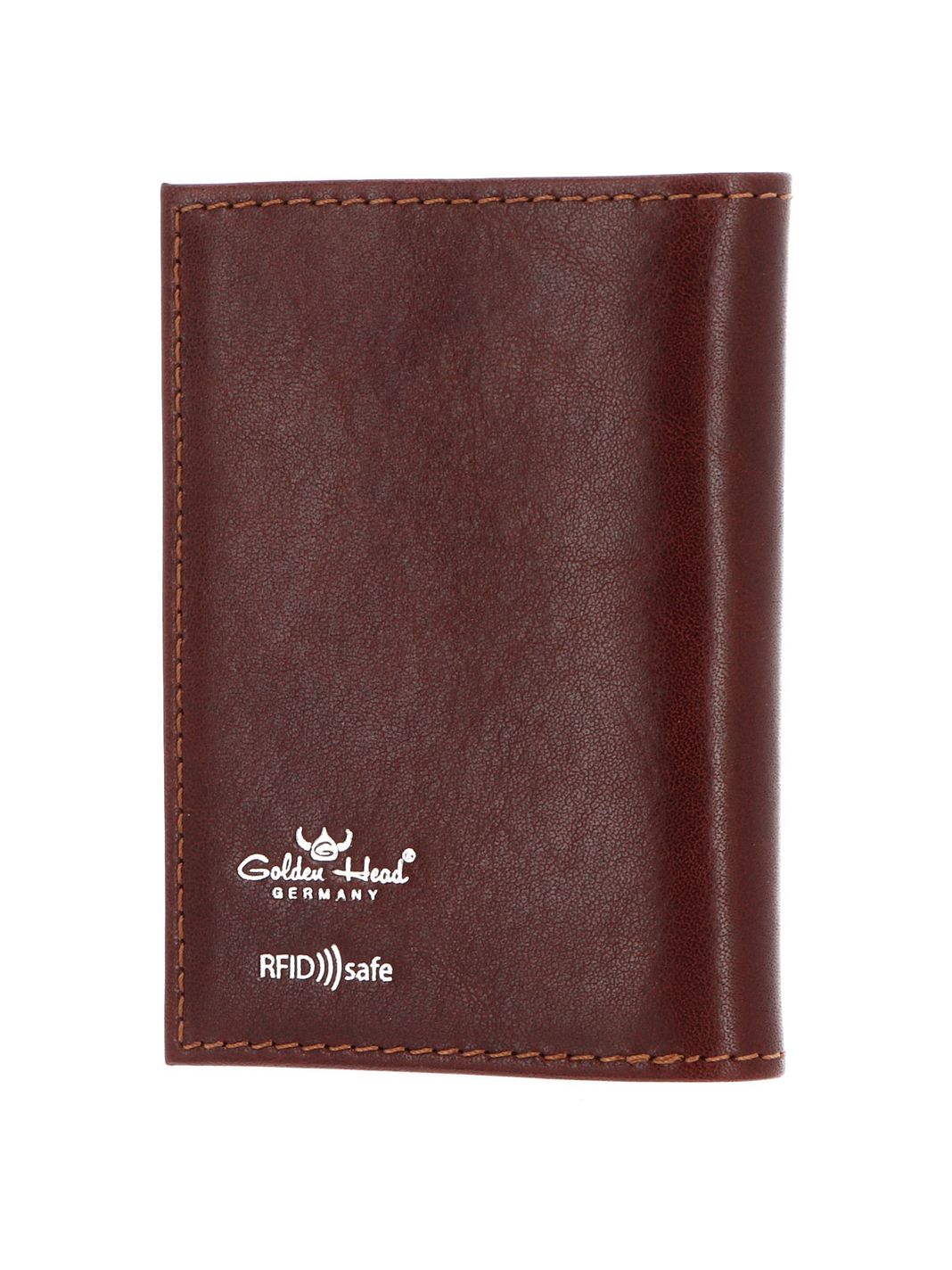 Golden Head Colorado Custodia per carta di credito Protezione RFID Vera Pelle 7 cm Golden Head Colorado Custodia per carta di credito Protezione RFID Vera Pelle 7 cm