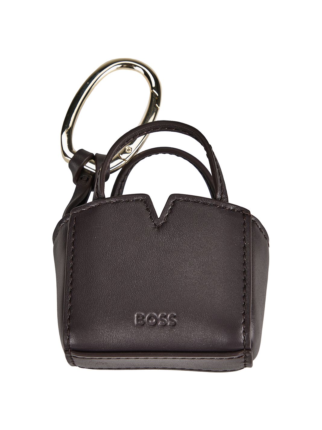 Boss Revers-fickmärke i Läder, 13 cm