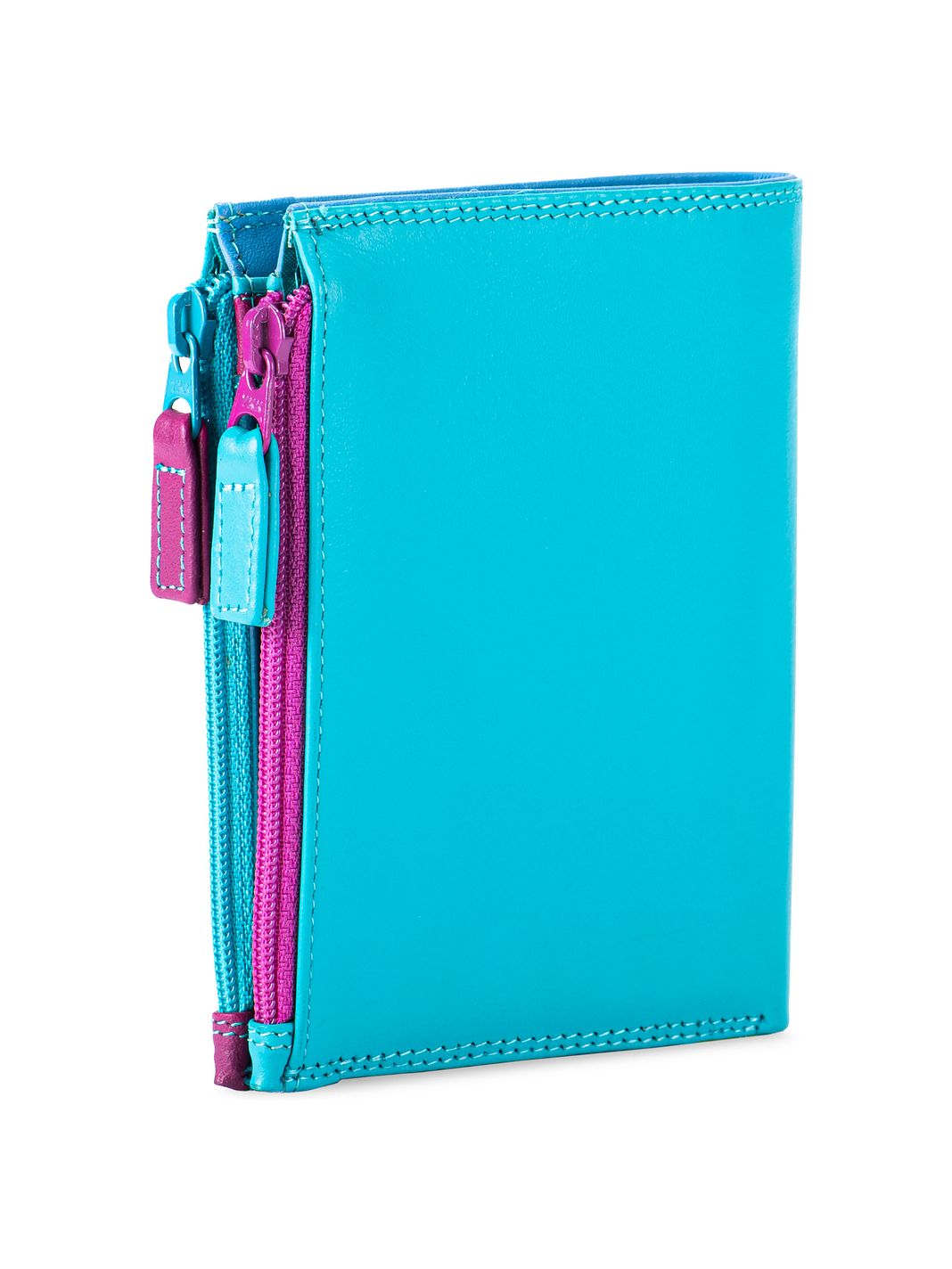 Mywalit Portafoglio Protezione RFID Vera Pelle 9 cm