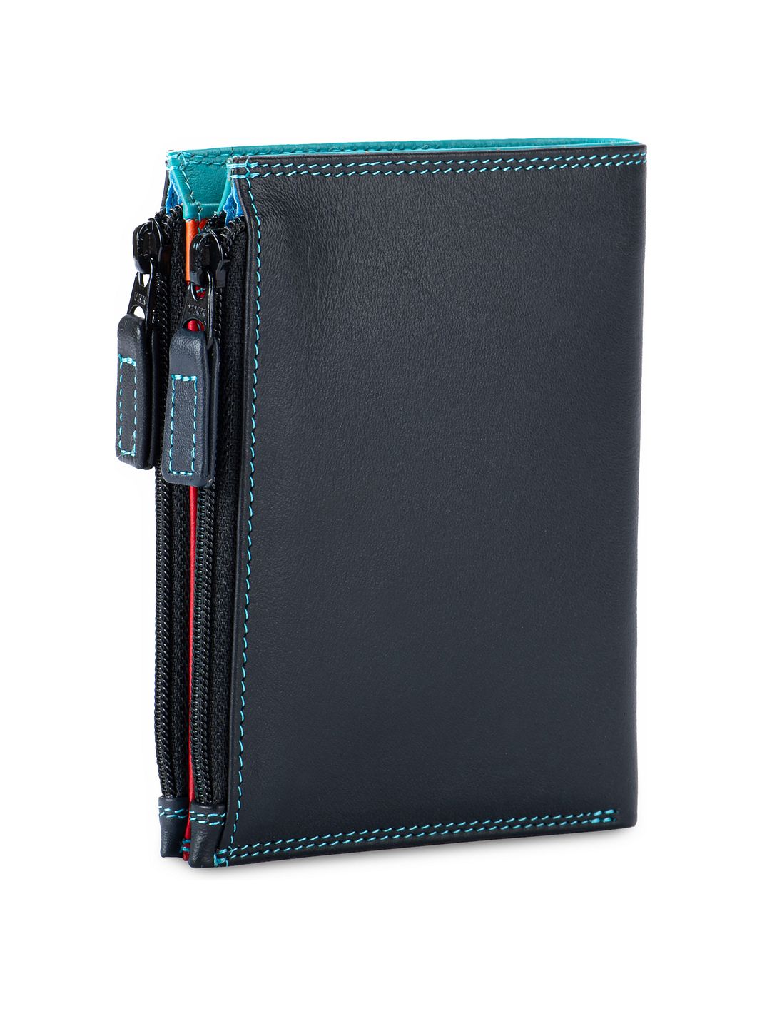 Mywalit Portafoglio Protezione RFID Vera Pelle 9 cm