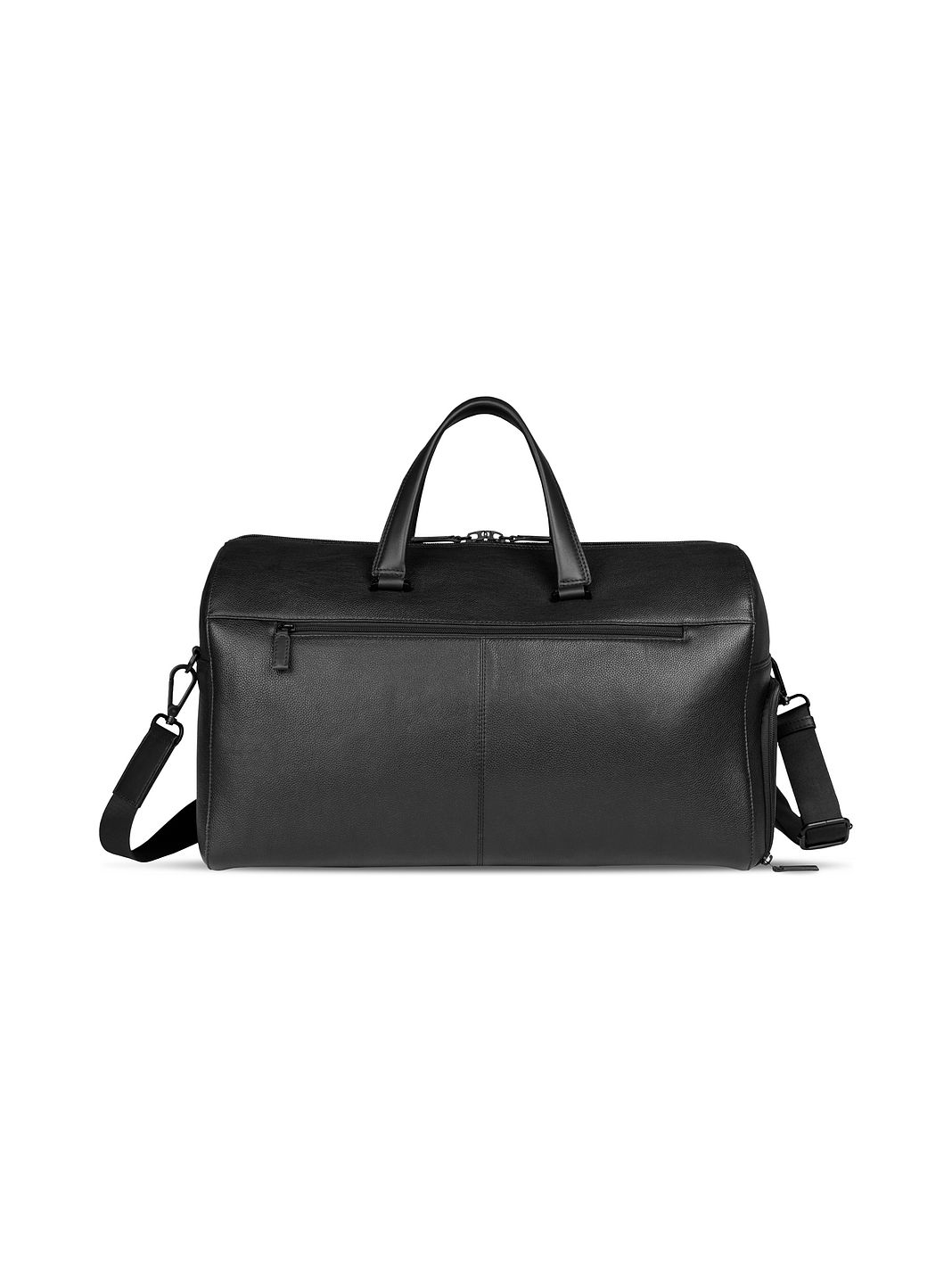 bugatti Black Borsa da viaggio Weekender Vera Pelle 50 cm bugatti Black Borsa da viaggio Weekender Vera Pelle 50 cm