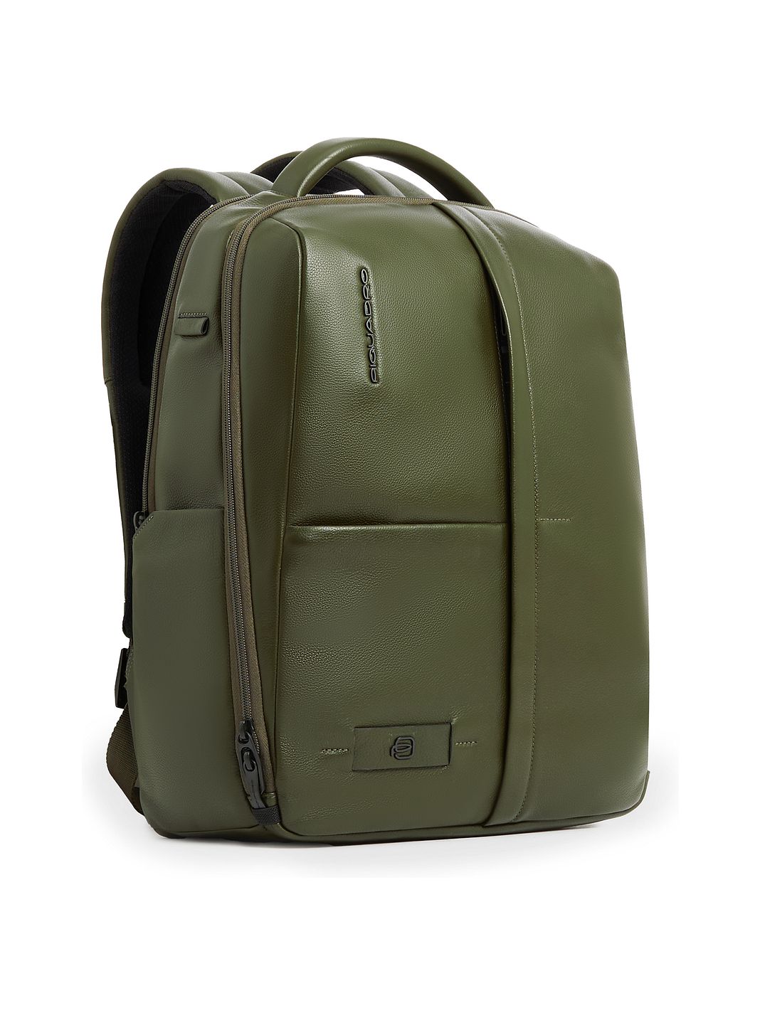 Piquadro Russell Zaino da lavoro Protezione RFID Vera Pelle 42 cm Vano porta PC