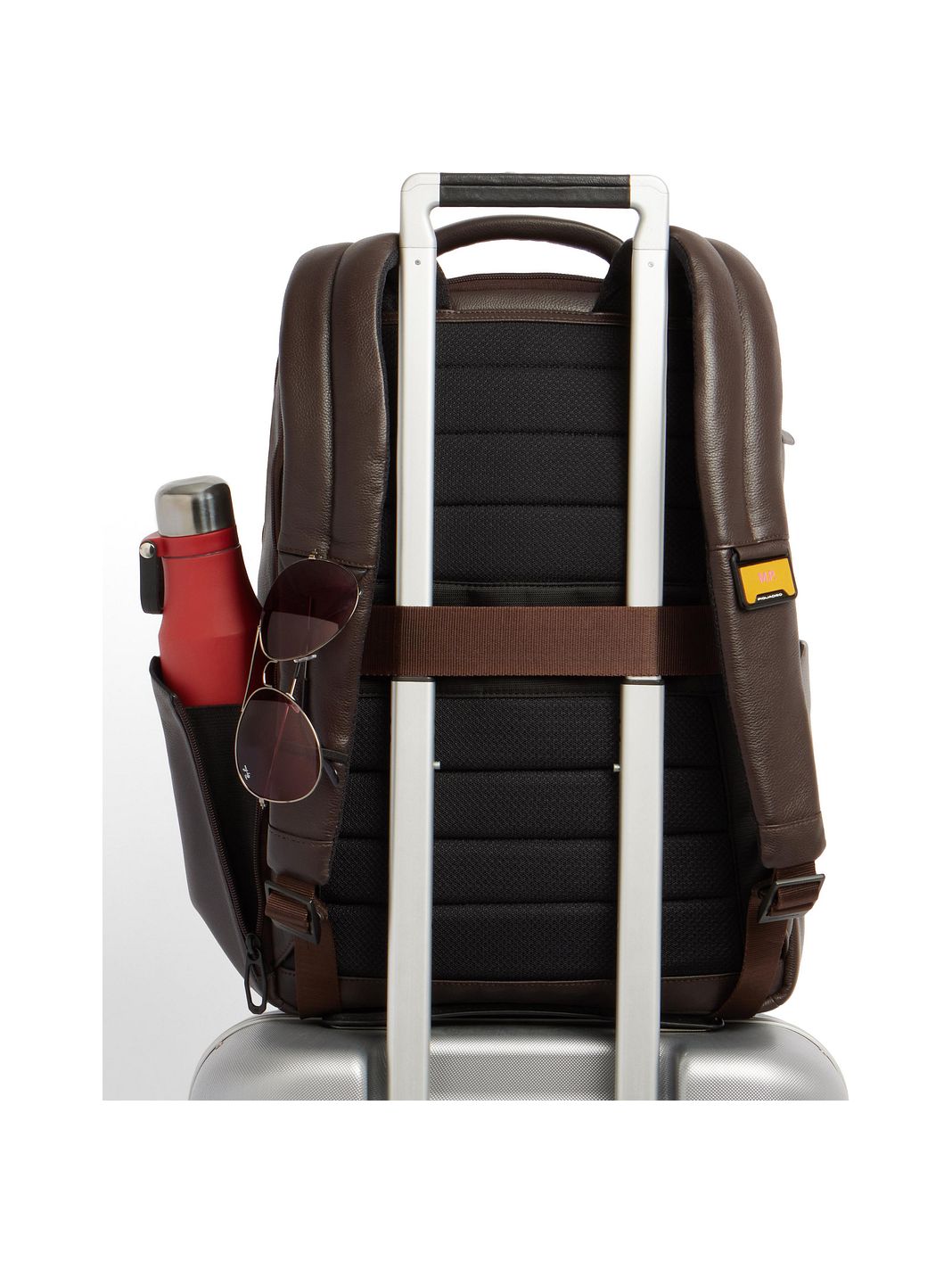 Piquadro Russell Mochila de negocios Bloqueo RFID Piel natural 42 cm Compartimento para el portátil Piquadro Russell Mochila de negocios Bloqueo RFID Piel natural 42 cm Compartimento para el portátil
