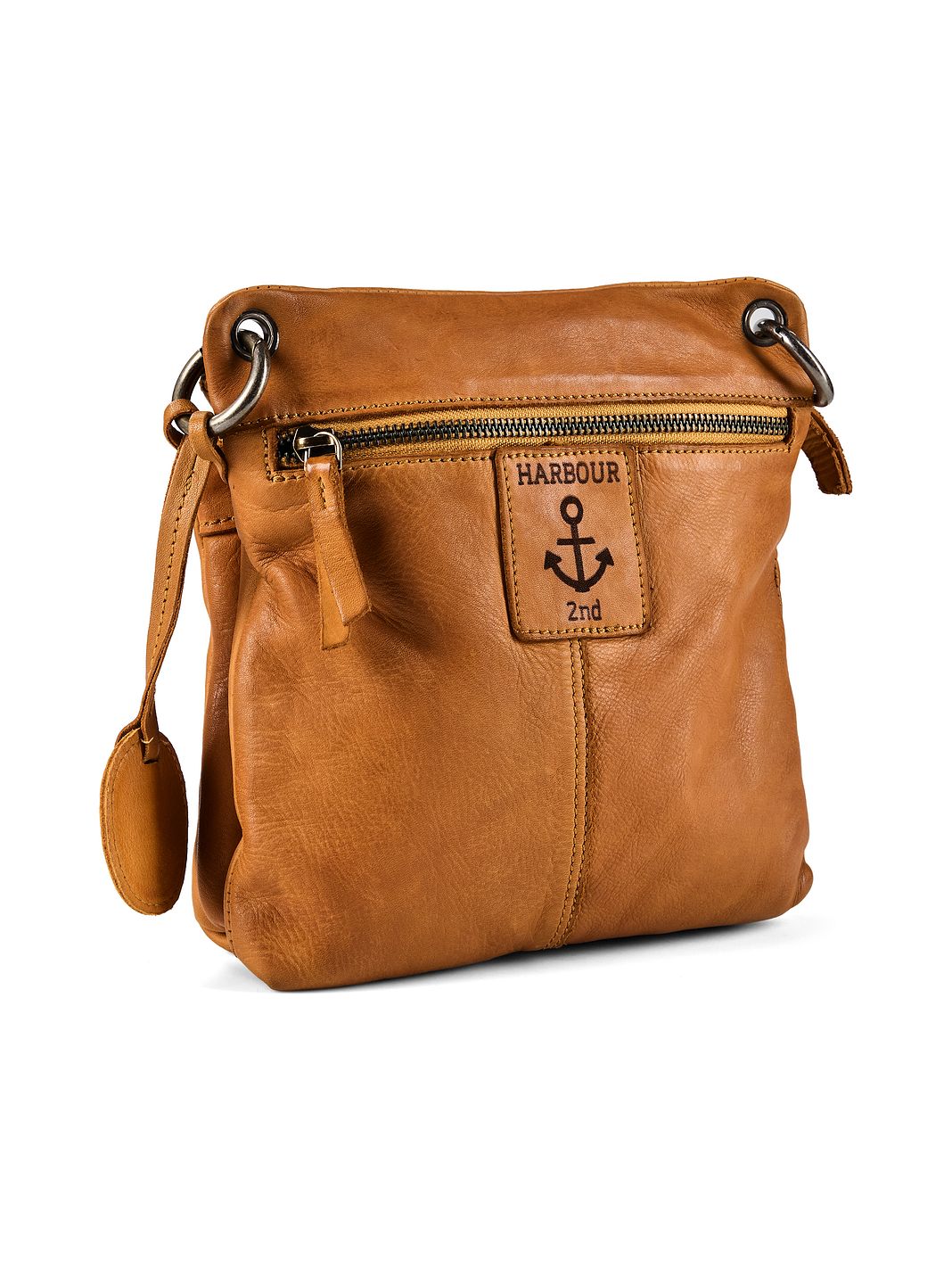 Harbour 2nd Anchor Love Adara Bolso bandolera Piel natural 20 cm Harbour 2nd Anchor Love Adara Bolso bandolera Piel natural 20 cm