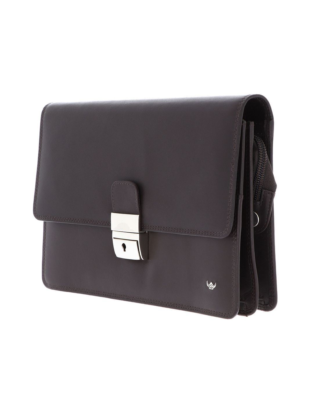 Golden Head Polo Pochette uomo Vera Pelle 23 cm