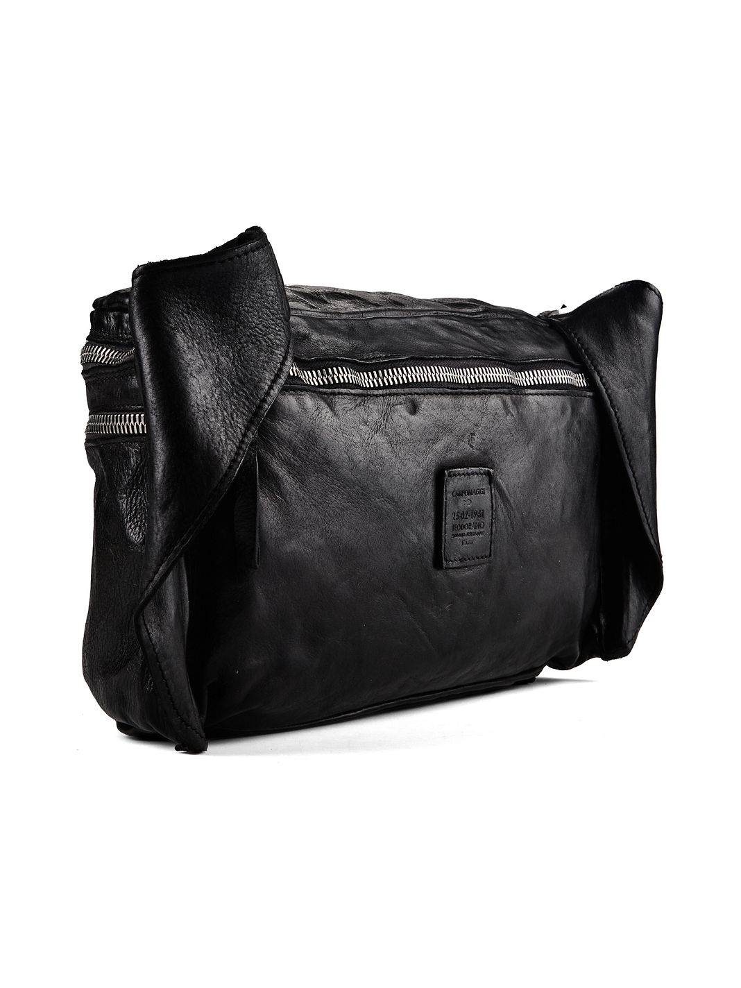 Campomaggi Tasso Bolso bandolera Piel natural 32 cm Campomaggi Tasso Bolso bandolera Piel natural 32 cm