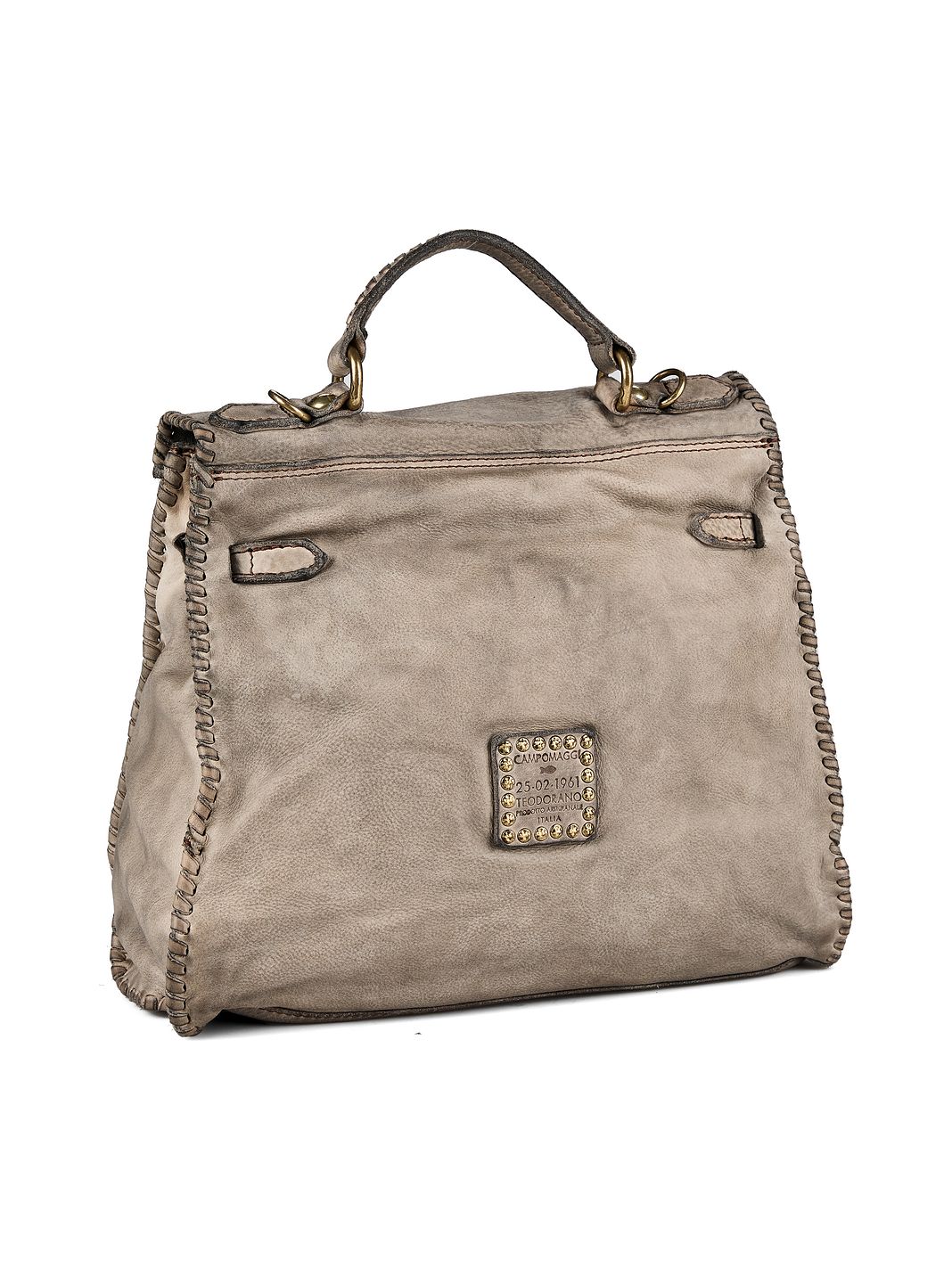 Campomaggi Ginevra Borsetta L Vera Pelle 30 cm