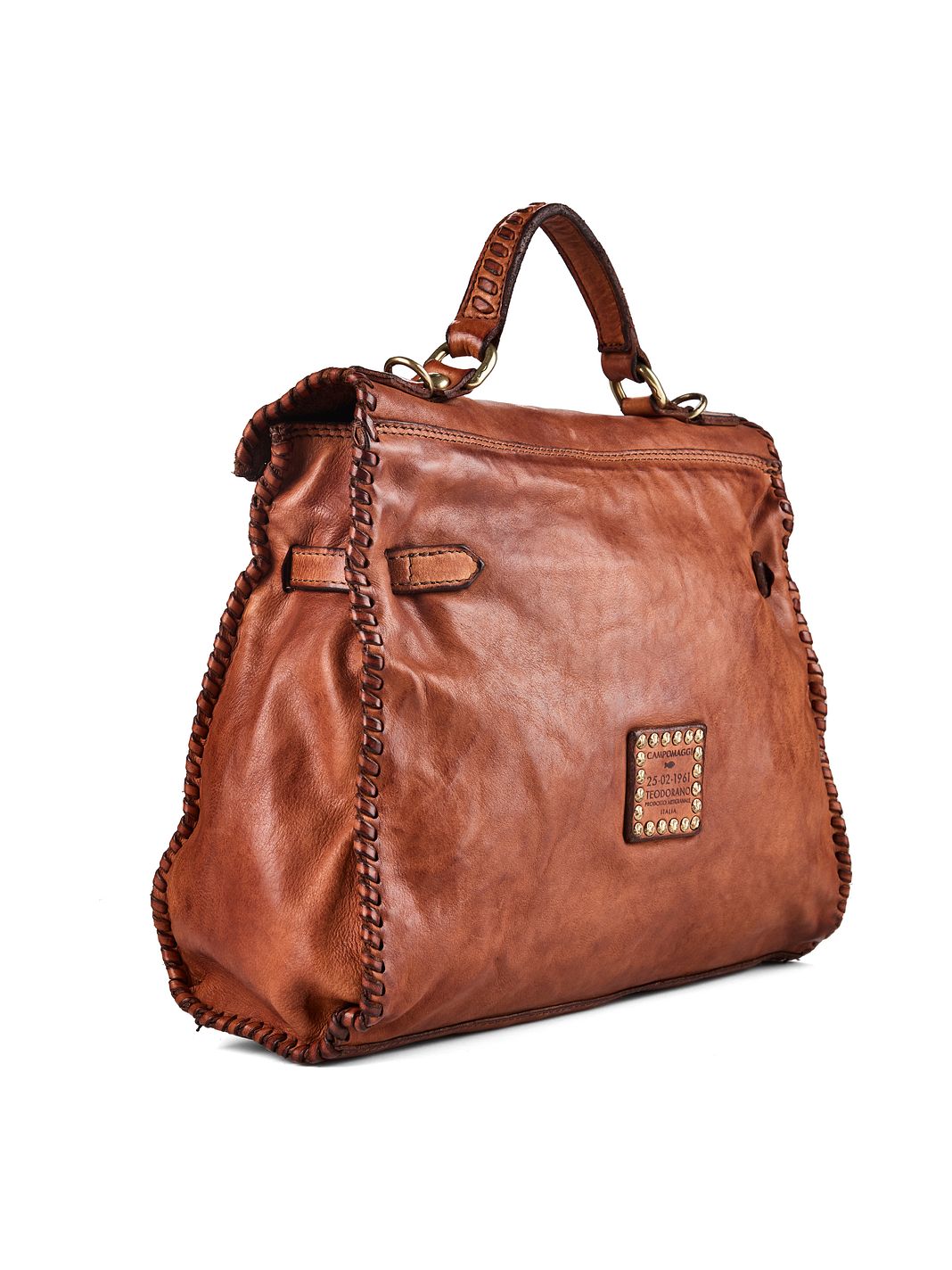 Campomaggi Ginevra Borsetta L Vera Pelle 30 cm