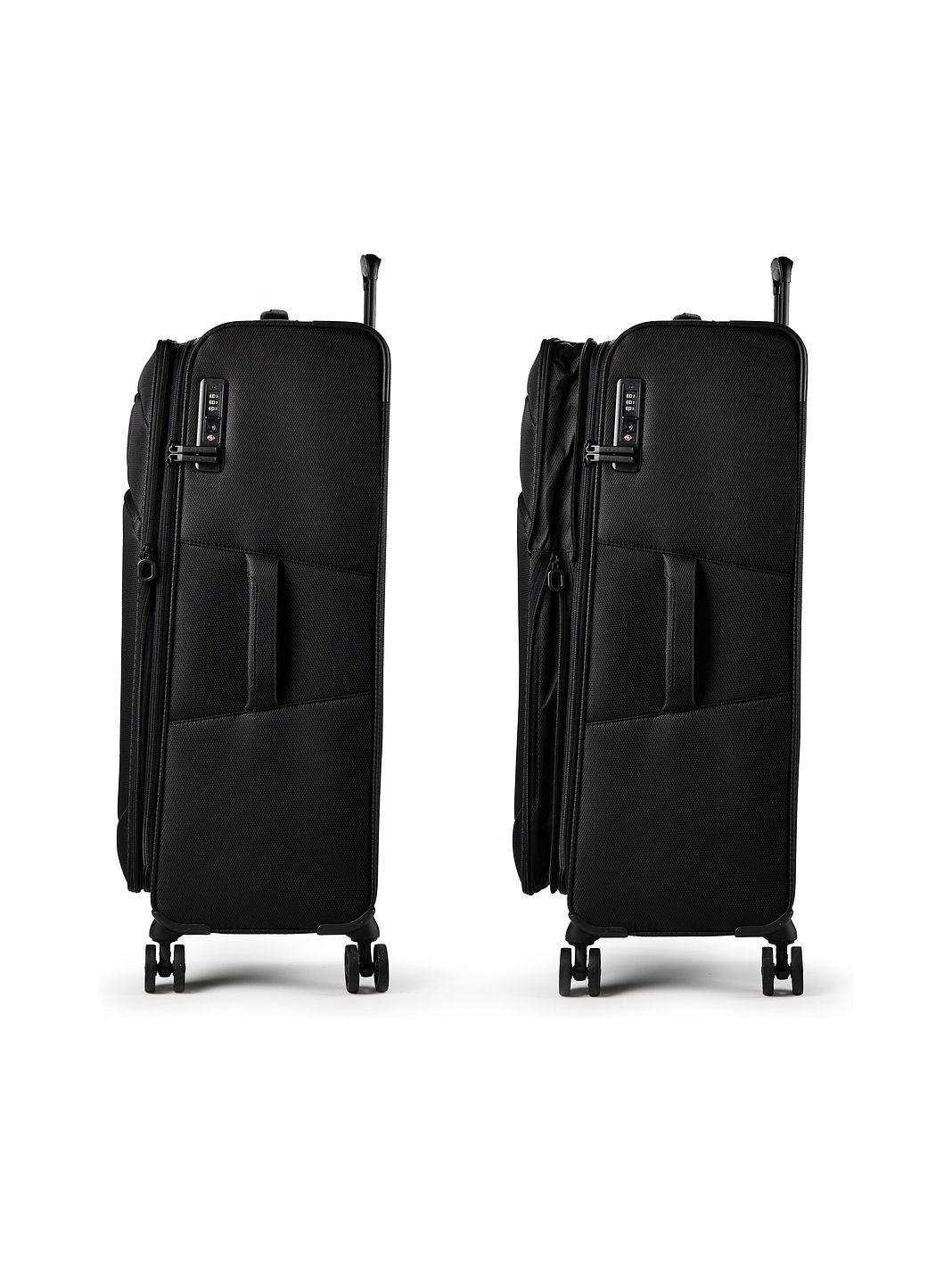 d & n Travel Line 9804 4-hjulet Kuffert L 78 cm med ekspansion d & n Travel Line 9804 4-hjulet Kuffert L 78 cm med ekspansion