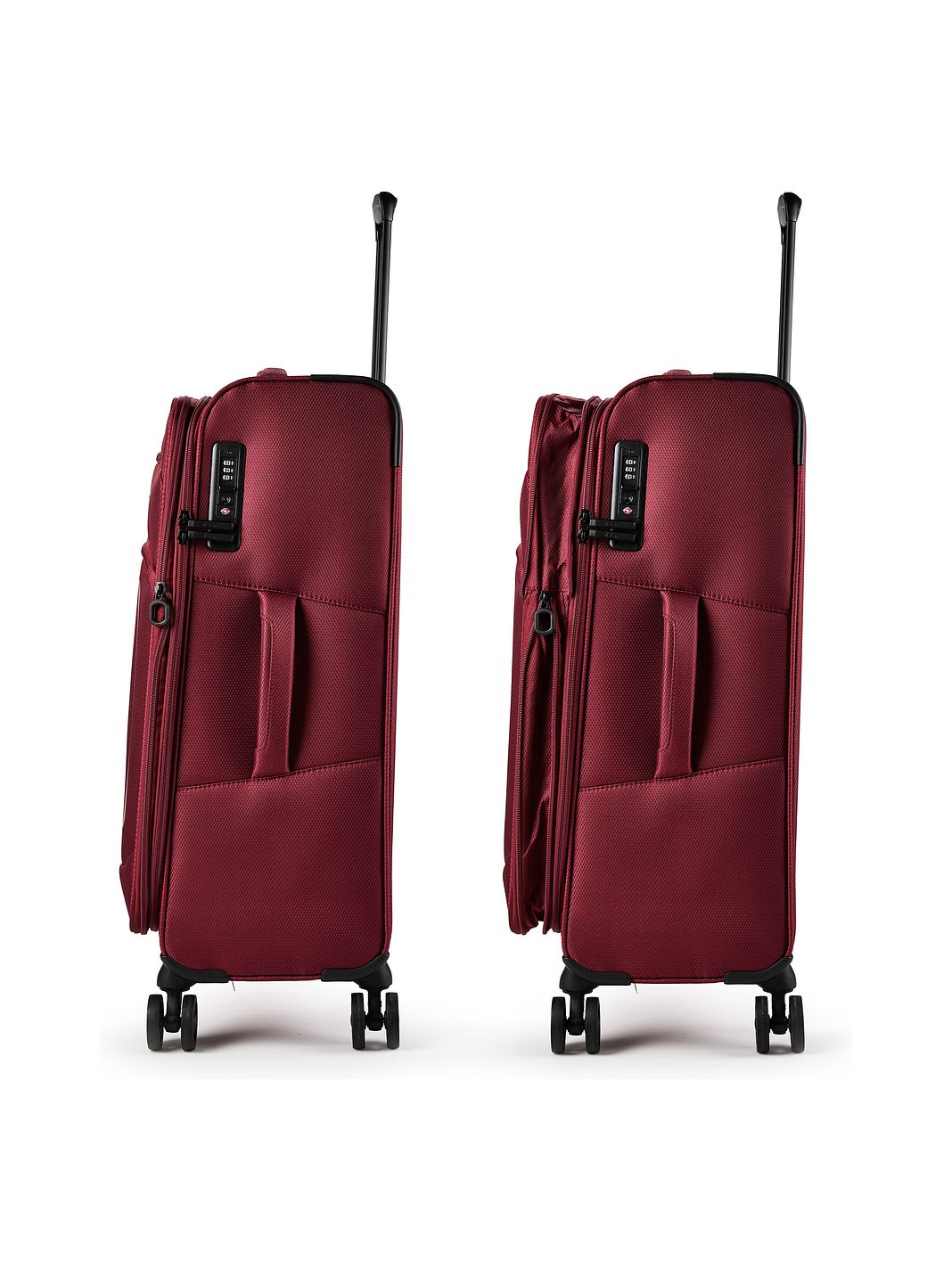 d & n Travel Line 9804 4-pyöräinen vetolaukku M 68 cm Laajennettava d & n Travel Line 9804 4-pyöräinen vetolaukku M 68 cm Laajennettava