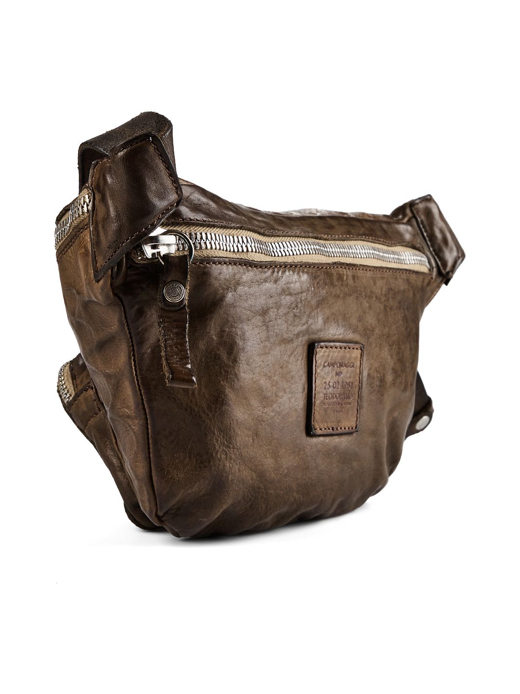 Campomaggi Olivo Borsa a tracolla Vera Pelle 26.5 cm Campomaggi Olivo Borsa a tracolla Vera Pelle 26.5 cm