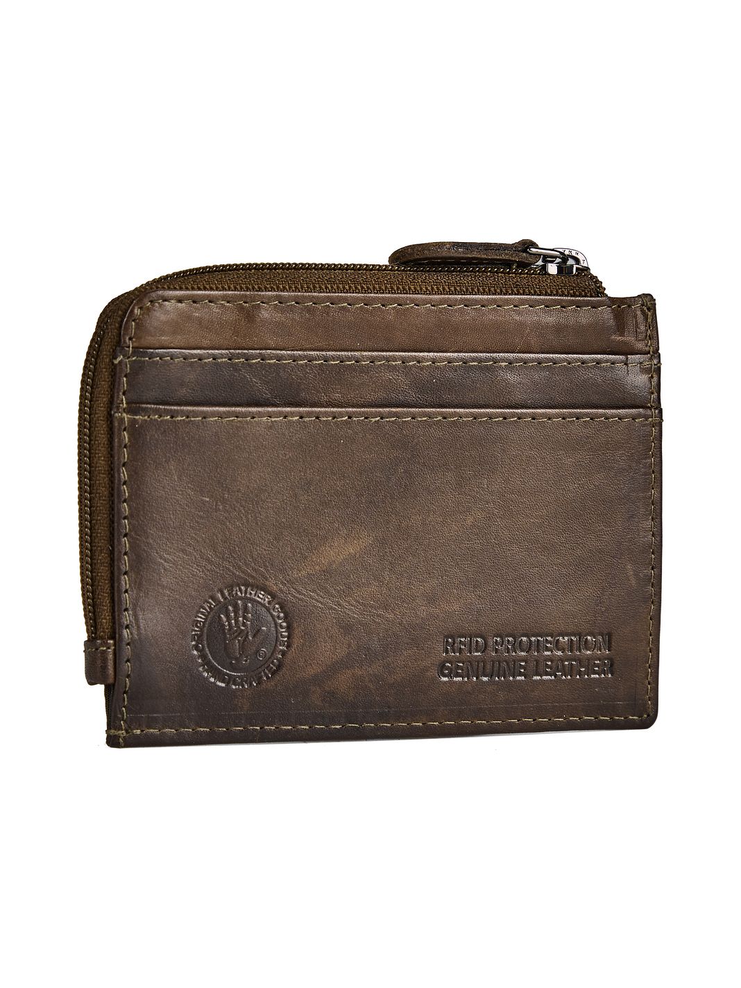 Greenburry Newport Korttikotelo RFID-suoja Nahka 10.5 cm