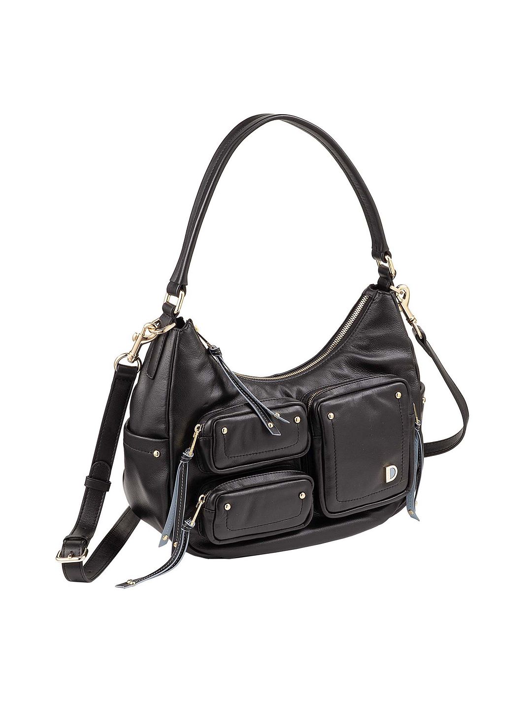 DuDu Pocket Borsa a spalla Vera Pelle 30 cm DuDu Pocket Borsa a spalla Vera Pelle 30 cm