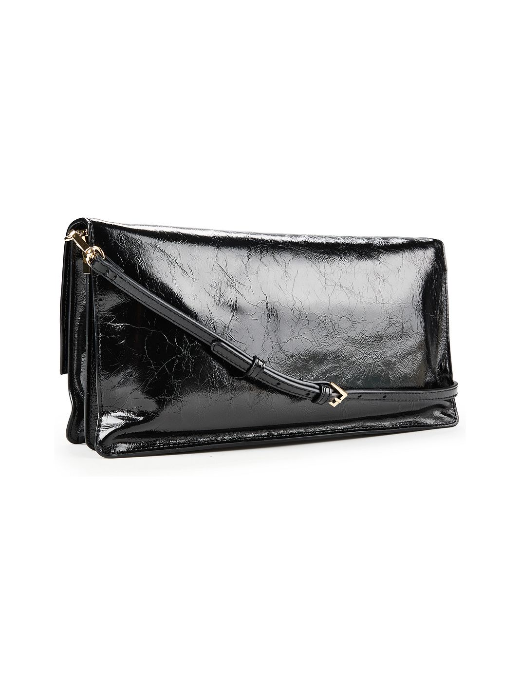 Patrizia Pepe Crossbody-väska Läder 32 cm