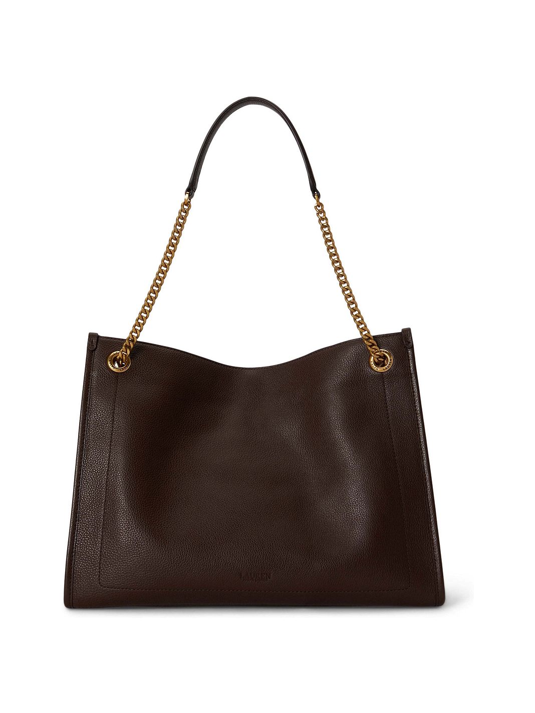 Lauren Ralph Lauren Bradley Borsa tote Vera Pelle 35.5 cm Lauren Ralph Lauren Bradley Borsa tote Vera Pelle 35.5 cm