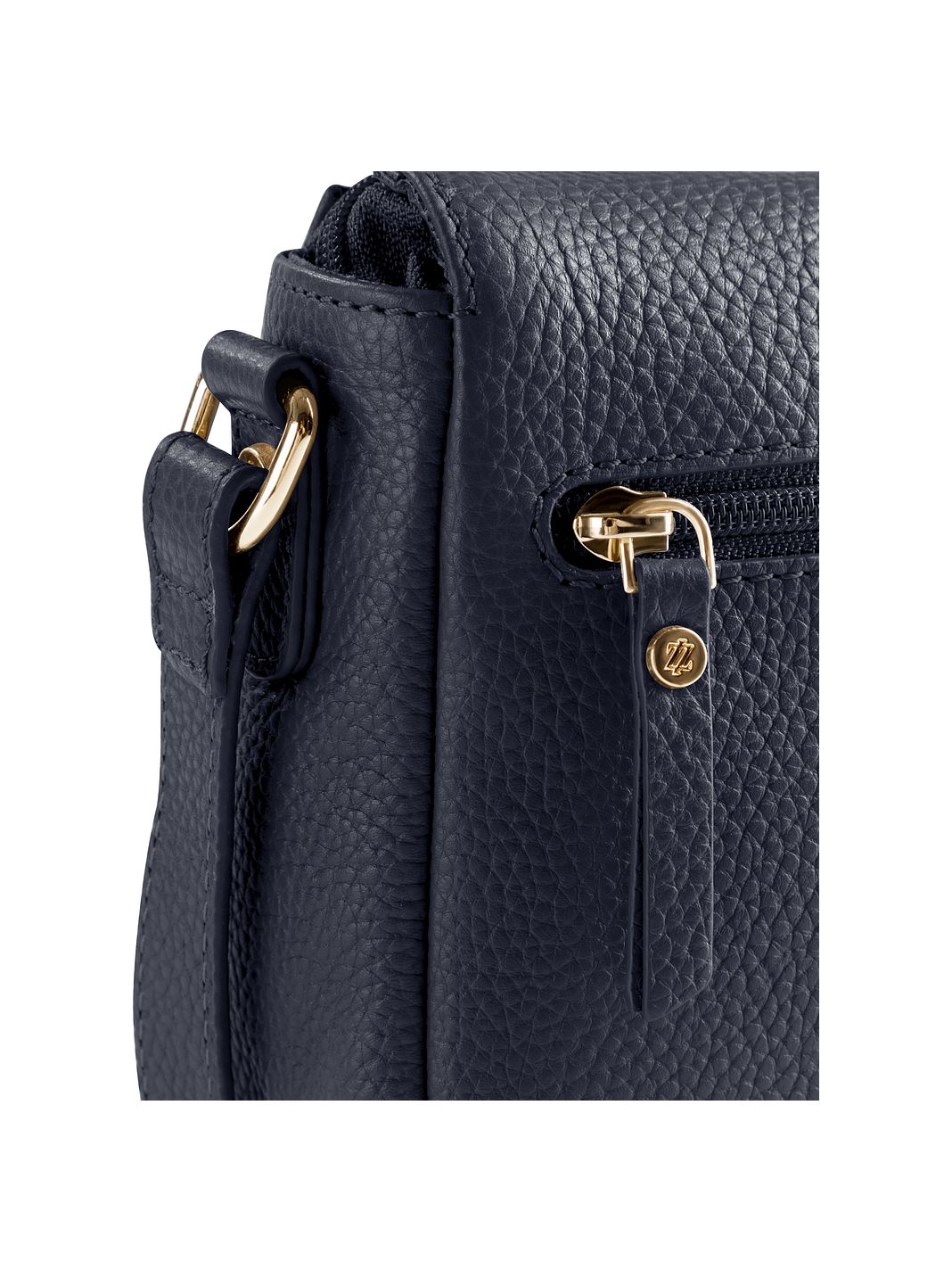 Lazarotti Kožená Crossbody taška Bologna, kůže, 25 cm Lazarotti Kožená Crossbody taška Bologna, kůže, 25 cm