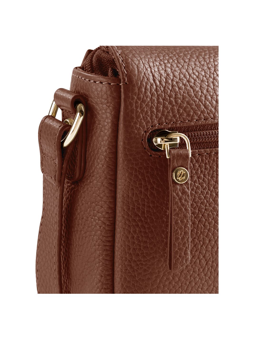 Lazarotti Bolsa de hombro de piel «Bologna» de 25 cm Lazarotti Bolsa de hombro de piel «Bologna» de 25 cm