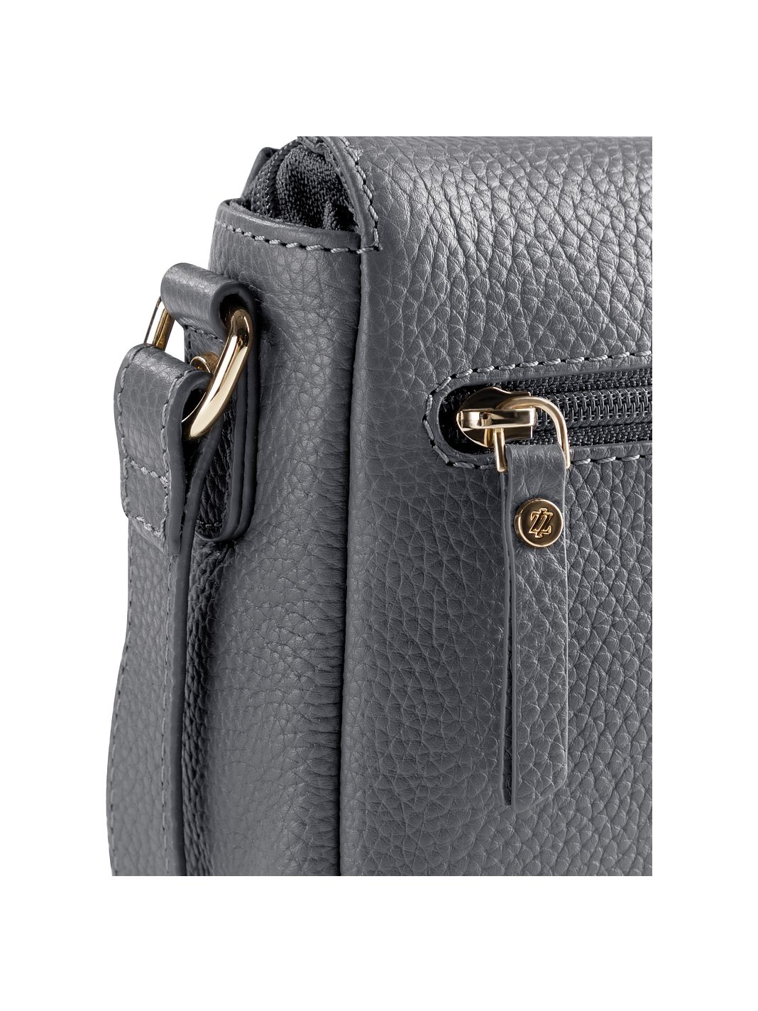 Lazarotti Bolsa de hombro de piel «Bologna» de 25 cm Lazarotti Bolsa de hombro de piel «Bologna» de 25 cm