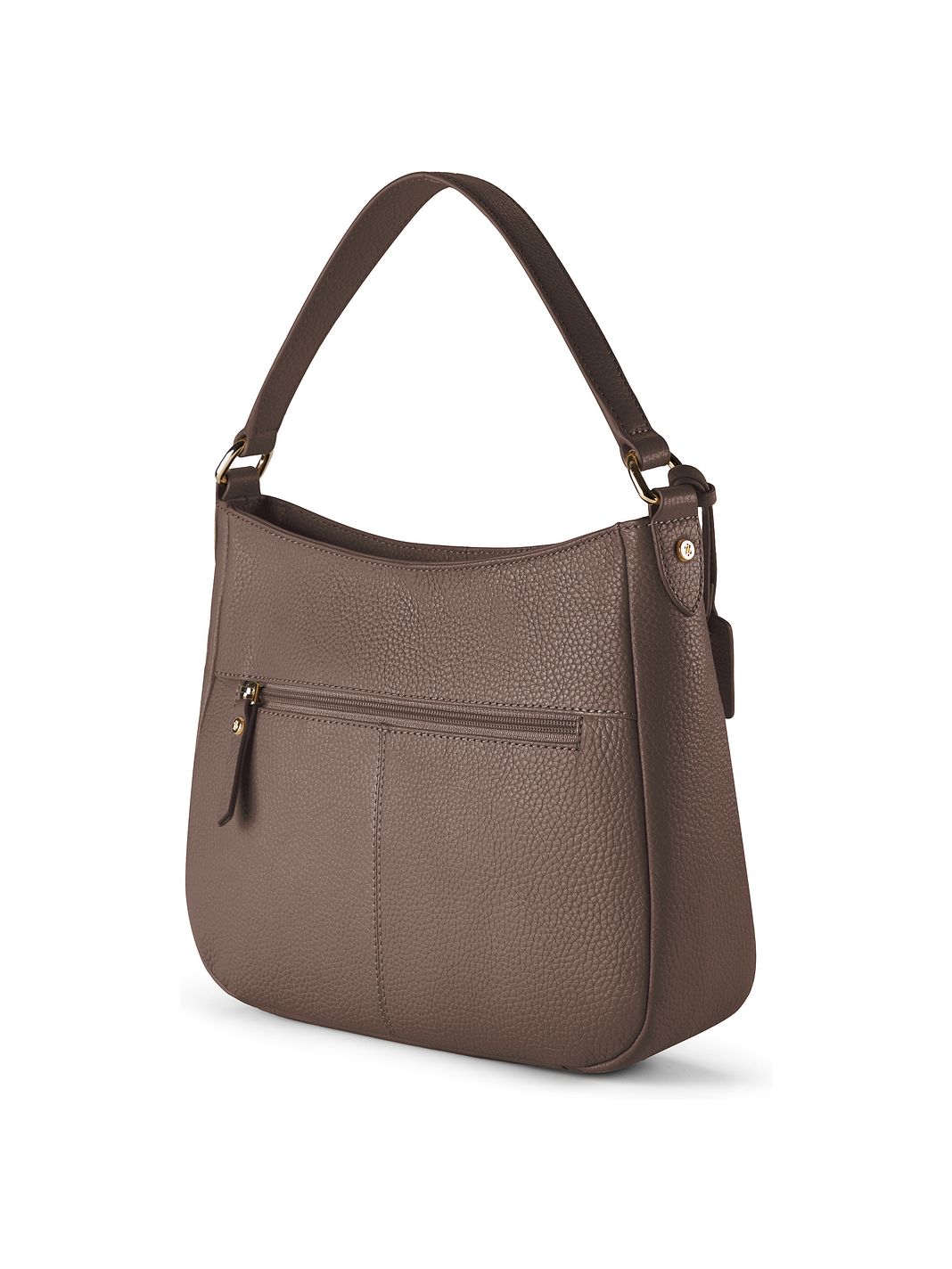 Lazarotti Kožená taška přes rameno Bologna Leather Hobo, 27 cm