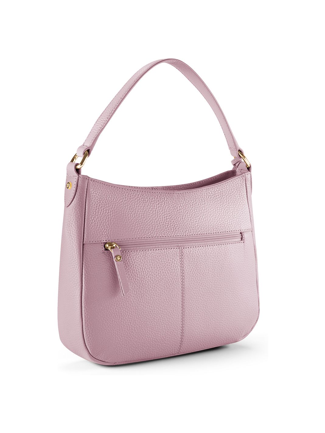 Lazarotti Bolsa de hombro tipo hobo de piel de Bolonia, 27 cm Lazarotti Bolsa de hombro tipo hobo de piel de Bolonia, 27 cm