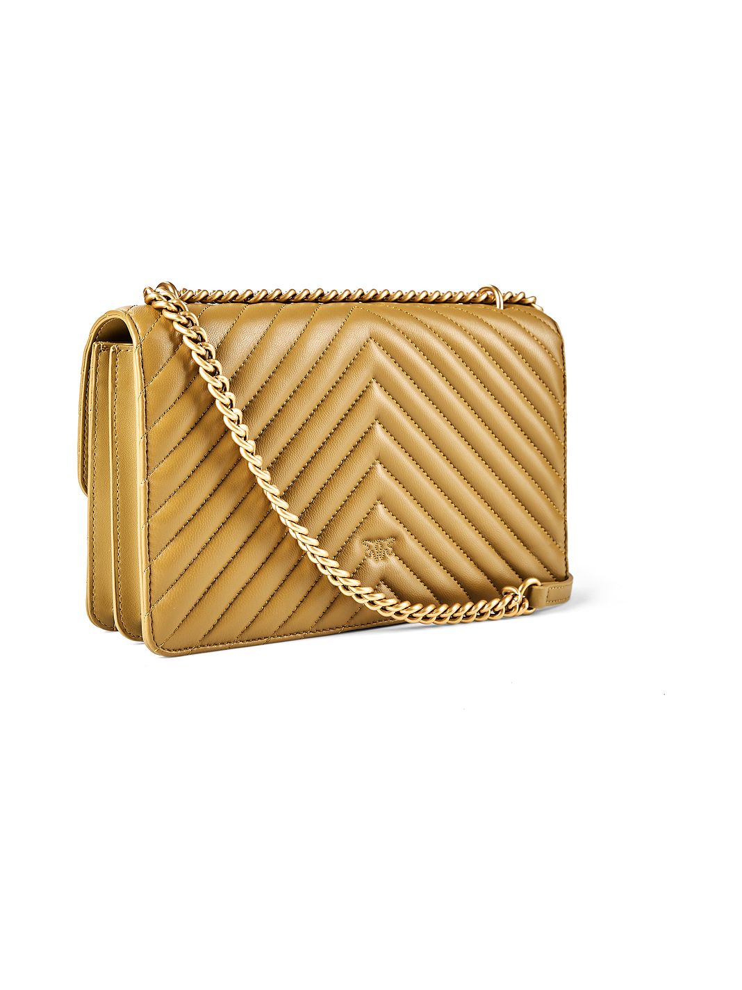 PINKO Love One Borsa a tracolla Vera Pelle 26.5 cm PINKO Love One Borsa a tracolla Vera Pelle 26.5 cm