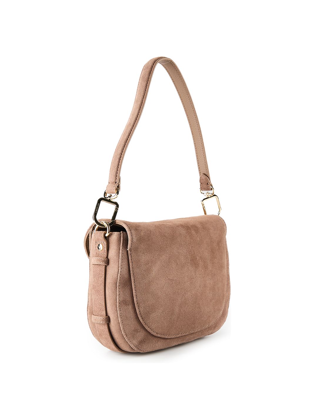 Hey Marly Big Sister Suede Borsa a spalla S Vera Pelle 25 cm Hey Marly Big Sister Suede Borsa a spalla S Vera Pelle 25 cm