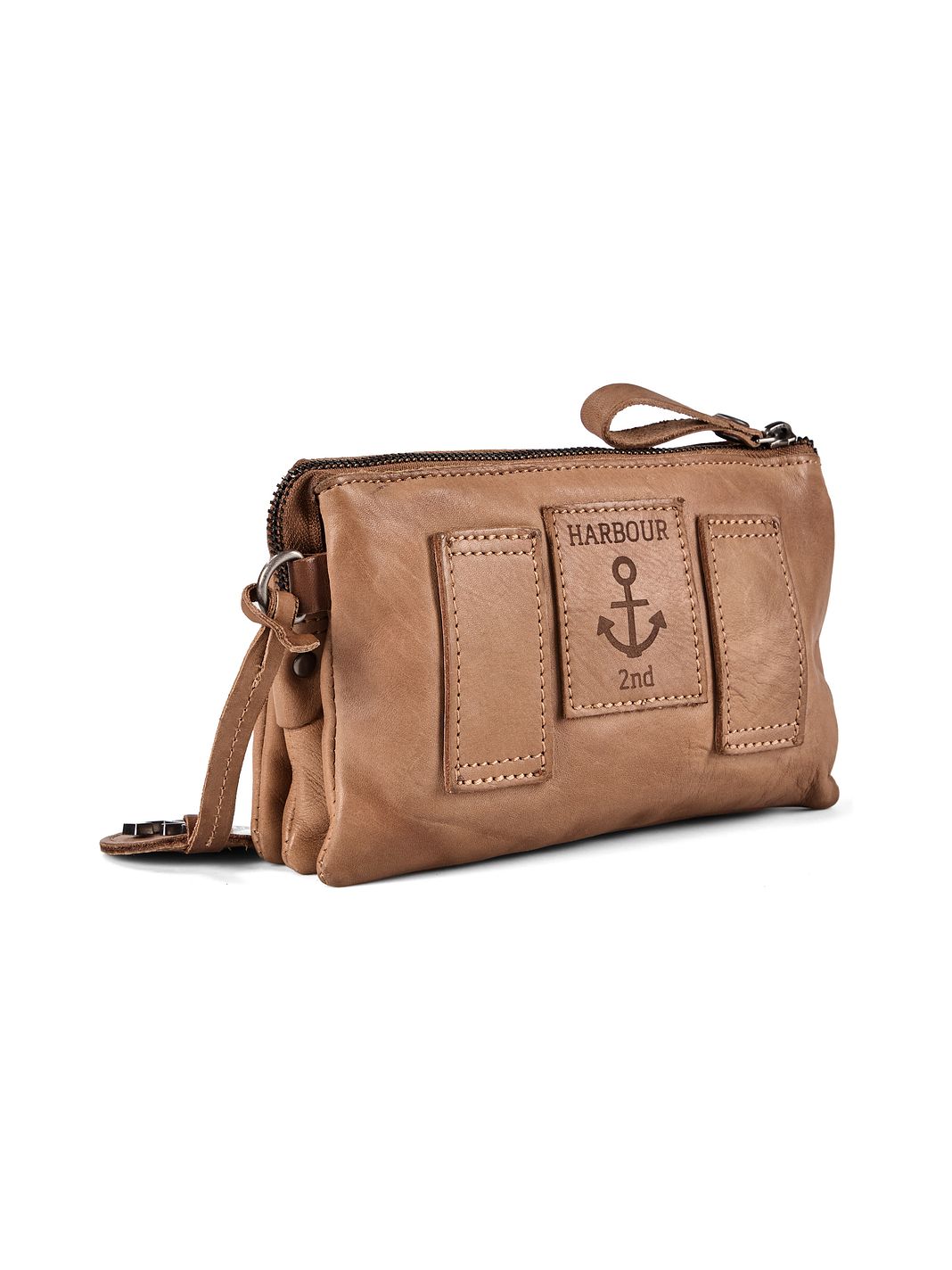 Harbour 2nd Urban Poets Bolso bandolera Piel natural 19 cm Harbour 2nd Urban Poets Bolso bandolera Piel natural 19 cm