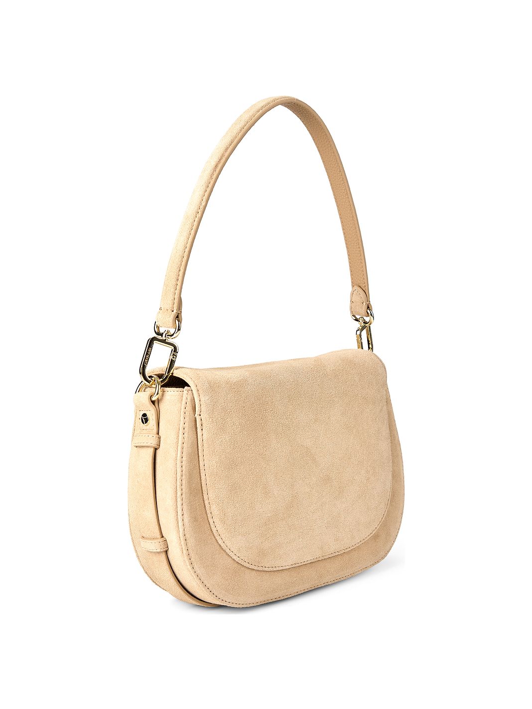 Hey Marly Big Sister Suede Borsa a spalla S Vera Pelle 25 cm Hey Marly Big Sister Suede Borsa a spalla S Vera Pelle 25 cm