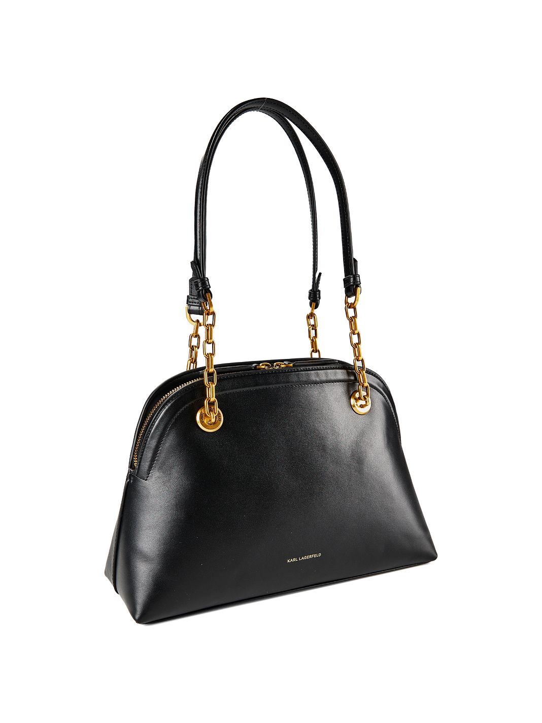Karl Lagerfeld Autograph Borsa a spalla Vera Pelle 25 cm Karl Lagerfeld Autograph Borsa a spalla Vera Pelle 25 cm