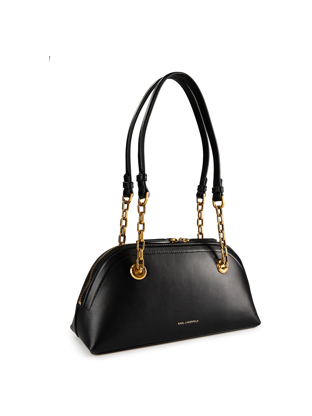 Karl Lagerfeld Autograph Borsa a spalla Vera Pelle 30 cm Karl Lagerfeld Autograph Borsa a spalla Vera Pelle 30 cm