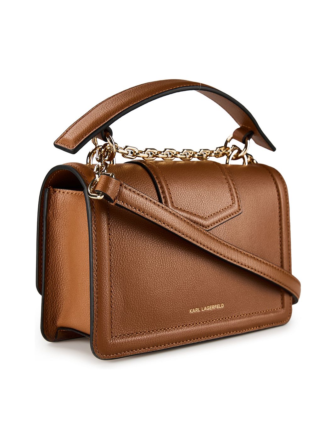 Karl Lagerfeld Nova Borsa a tracolla Vera Pelle 20 cm Karl Lagerfeld Nova Borsa a tracolla Vera Pelle 20 cm
