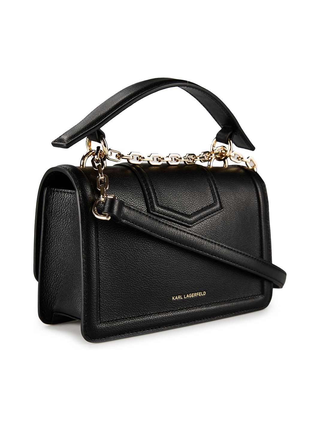 Karl Lagerfeld Nova Borsa a tracolla Vera Pelle 20 cm Karl Lagerfeld Nova Borsa a tracolla Vera Pelle 20 cm