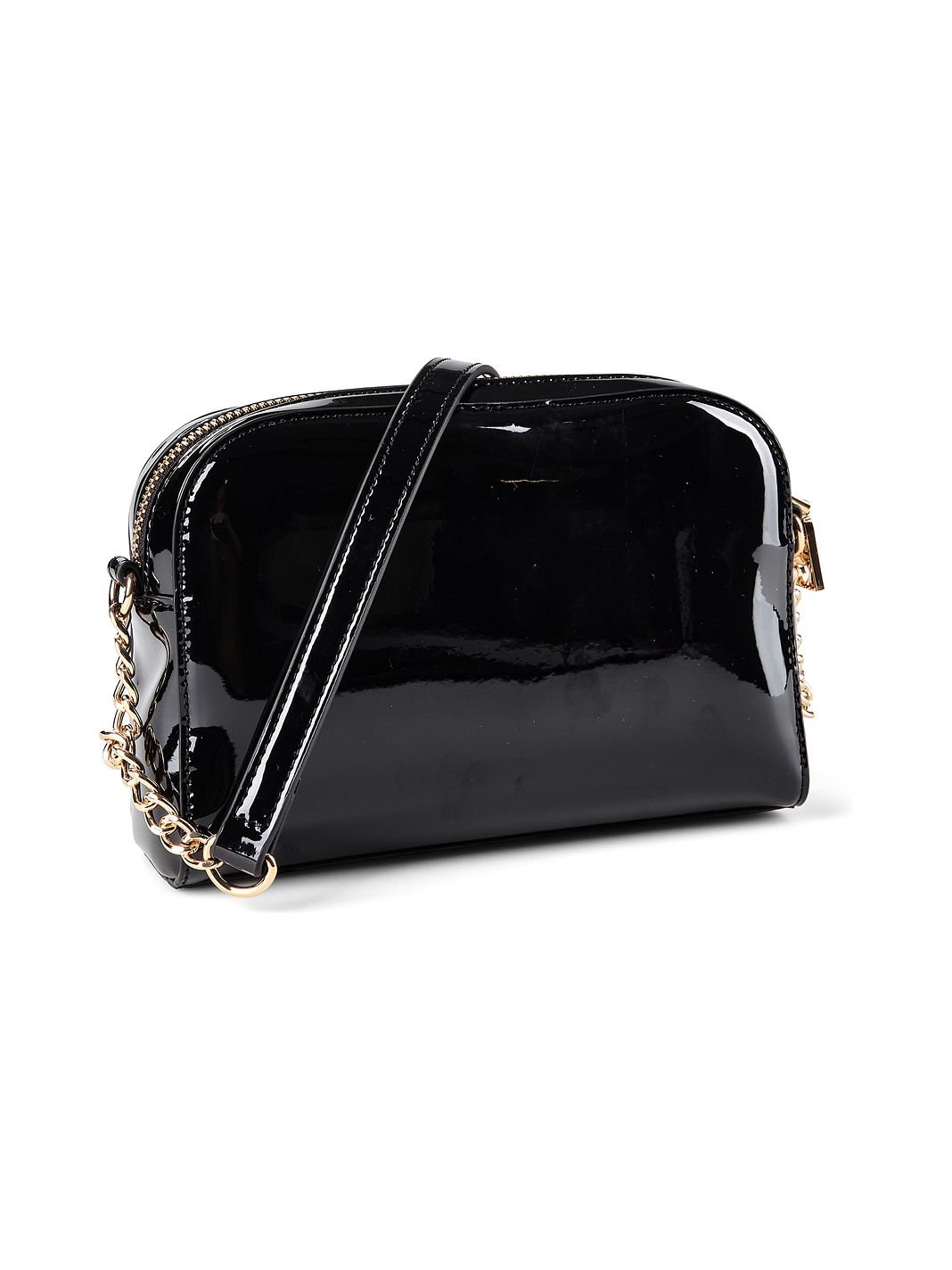 Love Moschino Enameled Logo Borsa a tracolla 20 cm Love Moschino Enameled Logo Borsa a tracolla 20 cm