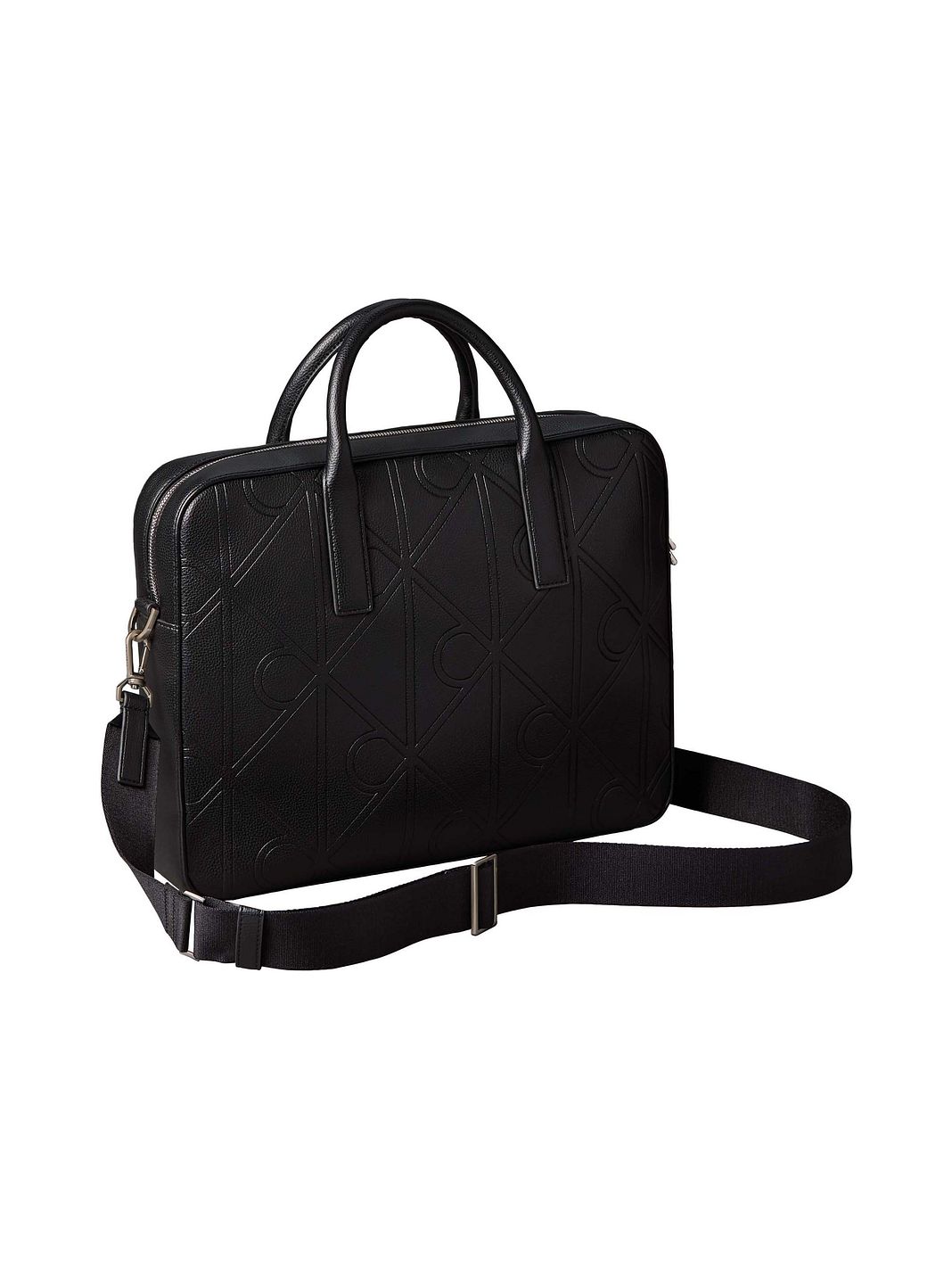 Calvin Klein Embossed Cartella 36 cm Vano porta PC Calvin Klein Embossed Cartella 36 cm Vano porta PC