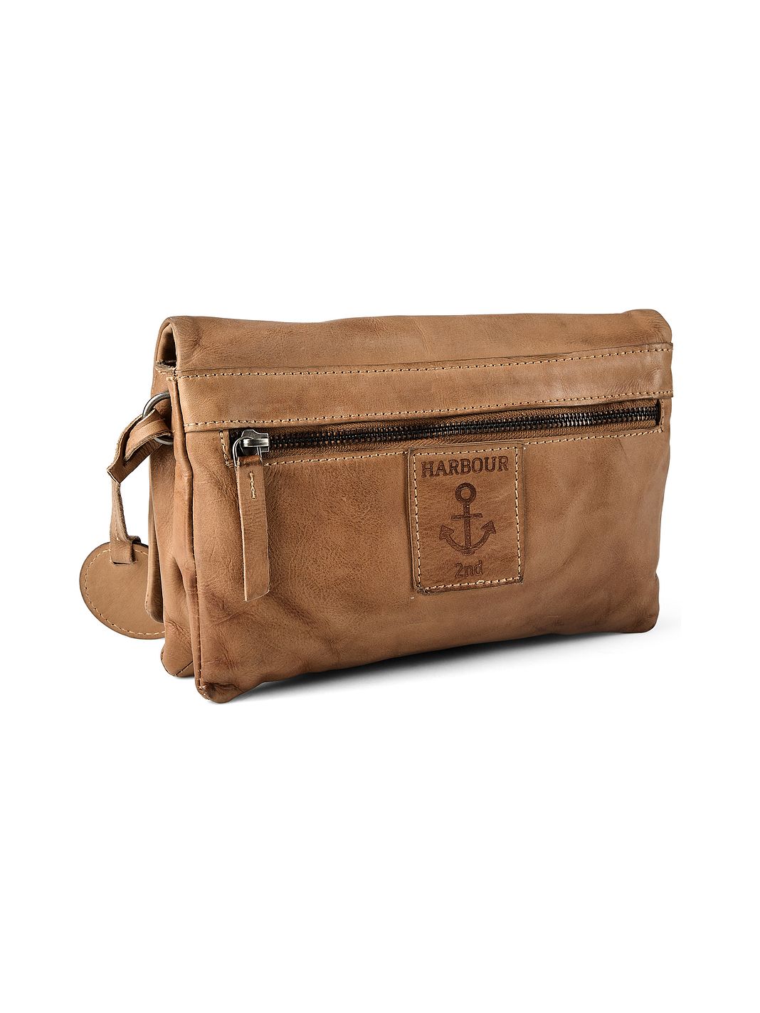 Harbour 2nd Anchor Love Borsa a tracolla Vera Pelle 22.5 cm Harbour 2nd Anchor Love Borsa a tracolla Vera Pelle 22.5 cm
